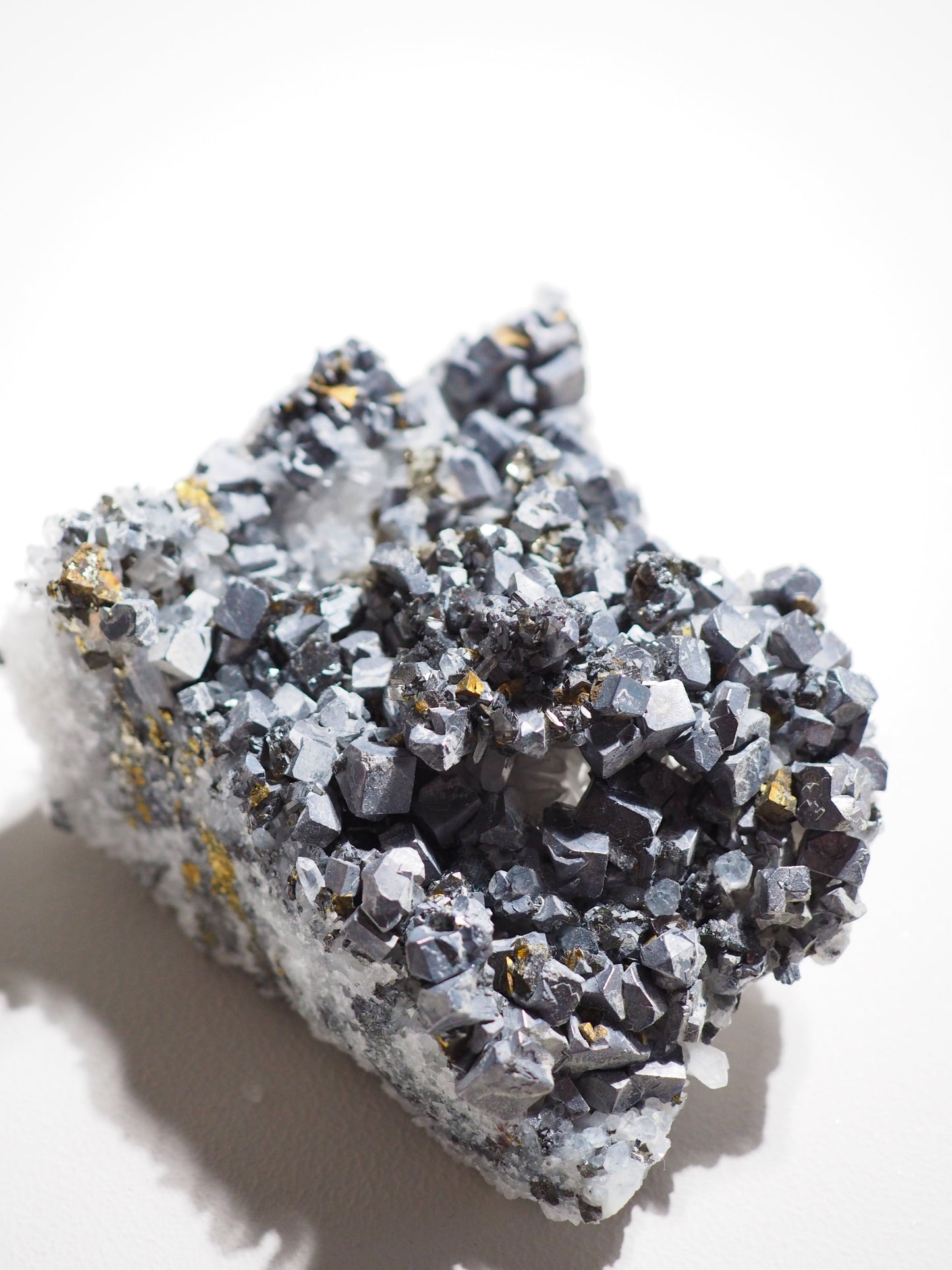 Galenit mit Pyrit Quarz Cluster ca 580g . PARADISE COLLECTION - aus Bulgarien