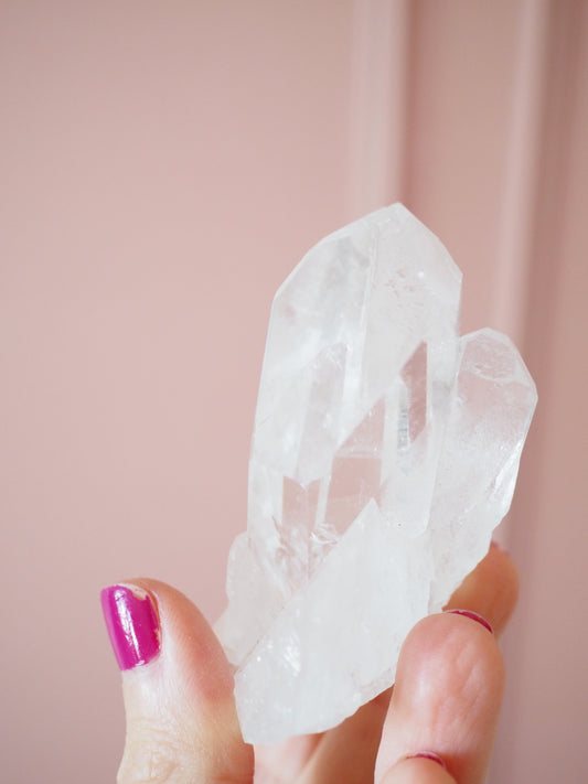 Bergkristall Cluster ca x cm - aus Minas Gerais Brasilien HIGH QUALITY