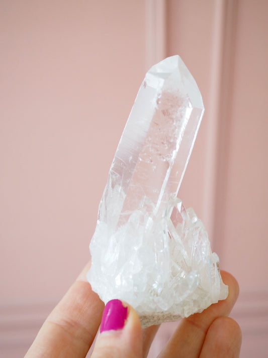 Bergkristall Cluster ca x cm - aus Minas Gerais Brasilien HIGH QUALITY