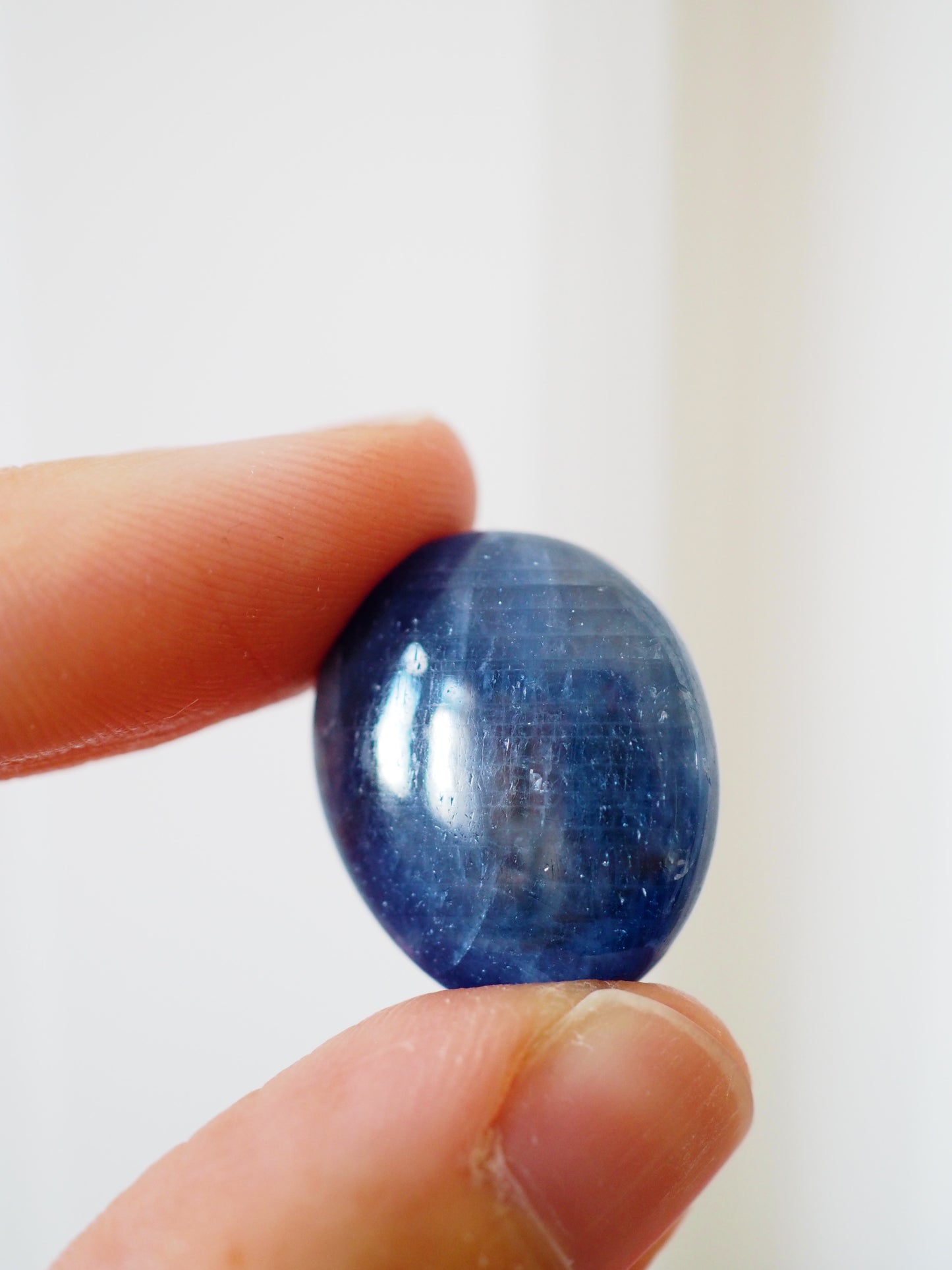 Blauer Saphir Trommelstein Tumble - aus Indien HIGH QUALITY