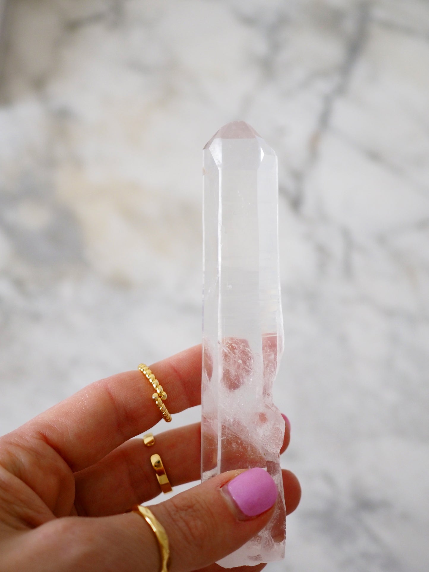 Diamantina Lemurian Kristall Spitze ca. xx cm - Diamantina Brasilien HIGH QUALITY
