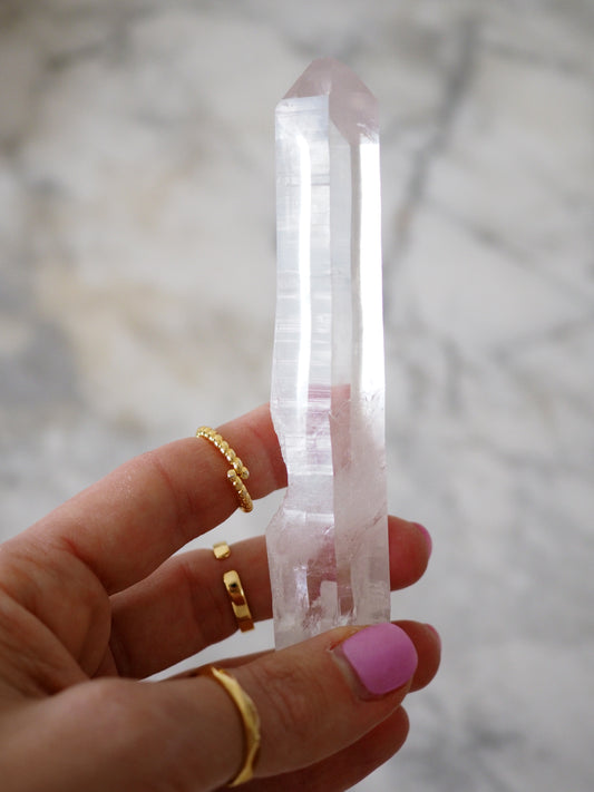 Diamantina Lemurian Kristall Spitze ca. xx cm - Diamantina Brasilien HIGH QUALITY