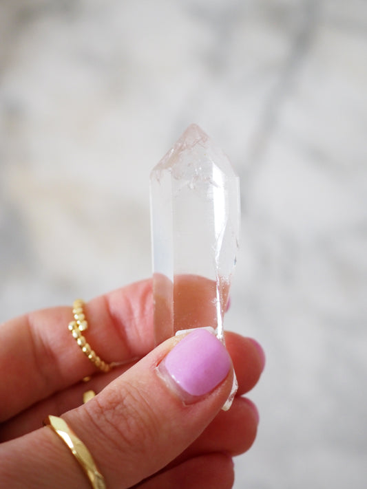 Diamantina Lemurian Kristall Spitze ca. xx cm - Diamantina Brasilien HIGH QUALITY