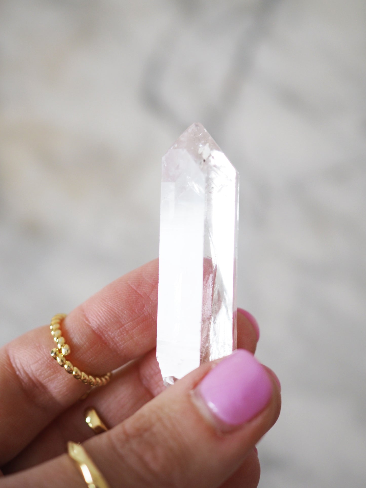 Diamantina Lemurian Kristall Spitze ca. xx cm - Diamantina Brasilien HIGH QUALITY