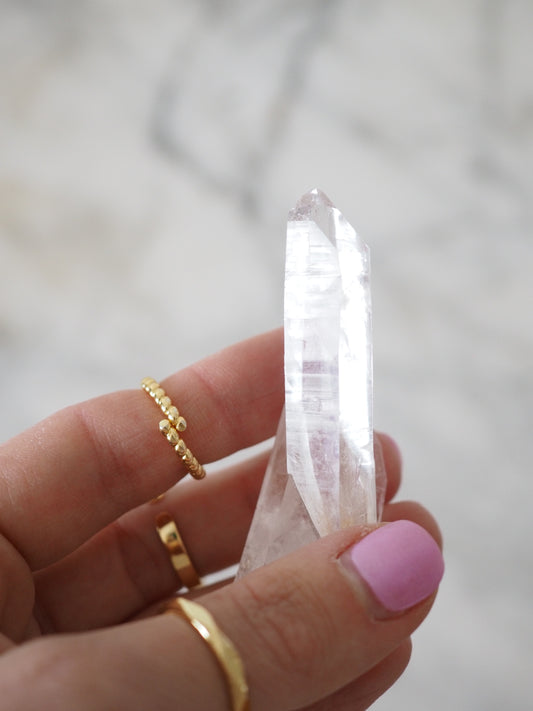 Diamantina Lemurian Kristall Spitze ca. xx cm - Diamantina Brasilien HIGH QUALITY