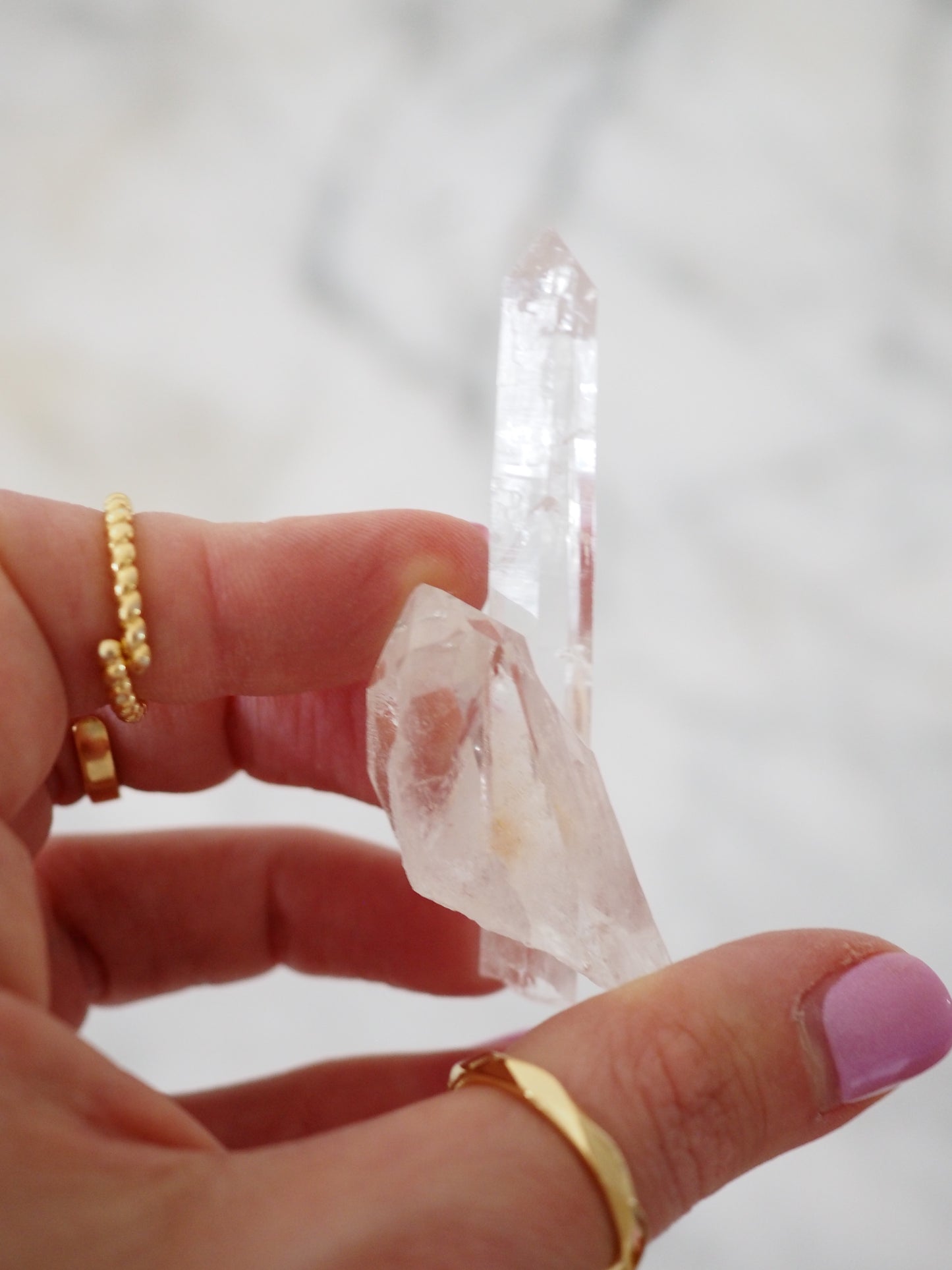 Diamantina Lemurian Kristall Spitze ca. xx cm - Diamantina Brasilien HIGH QUALITY