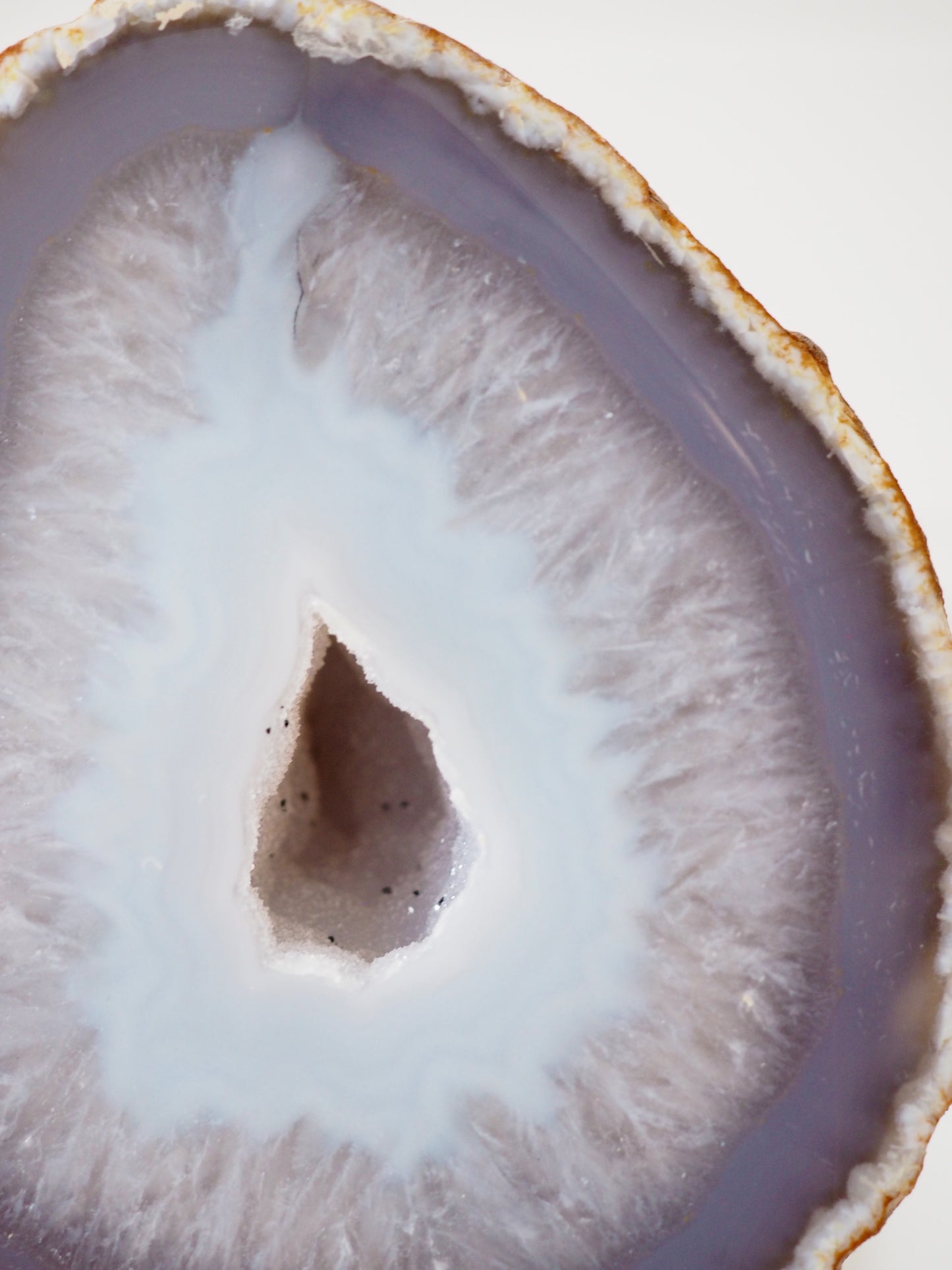 Druzy Achat Geode auf Ständer 10. Halter ca 11-15 cm - aus Brasilien HIGH QUALITY Handpoliert