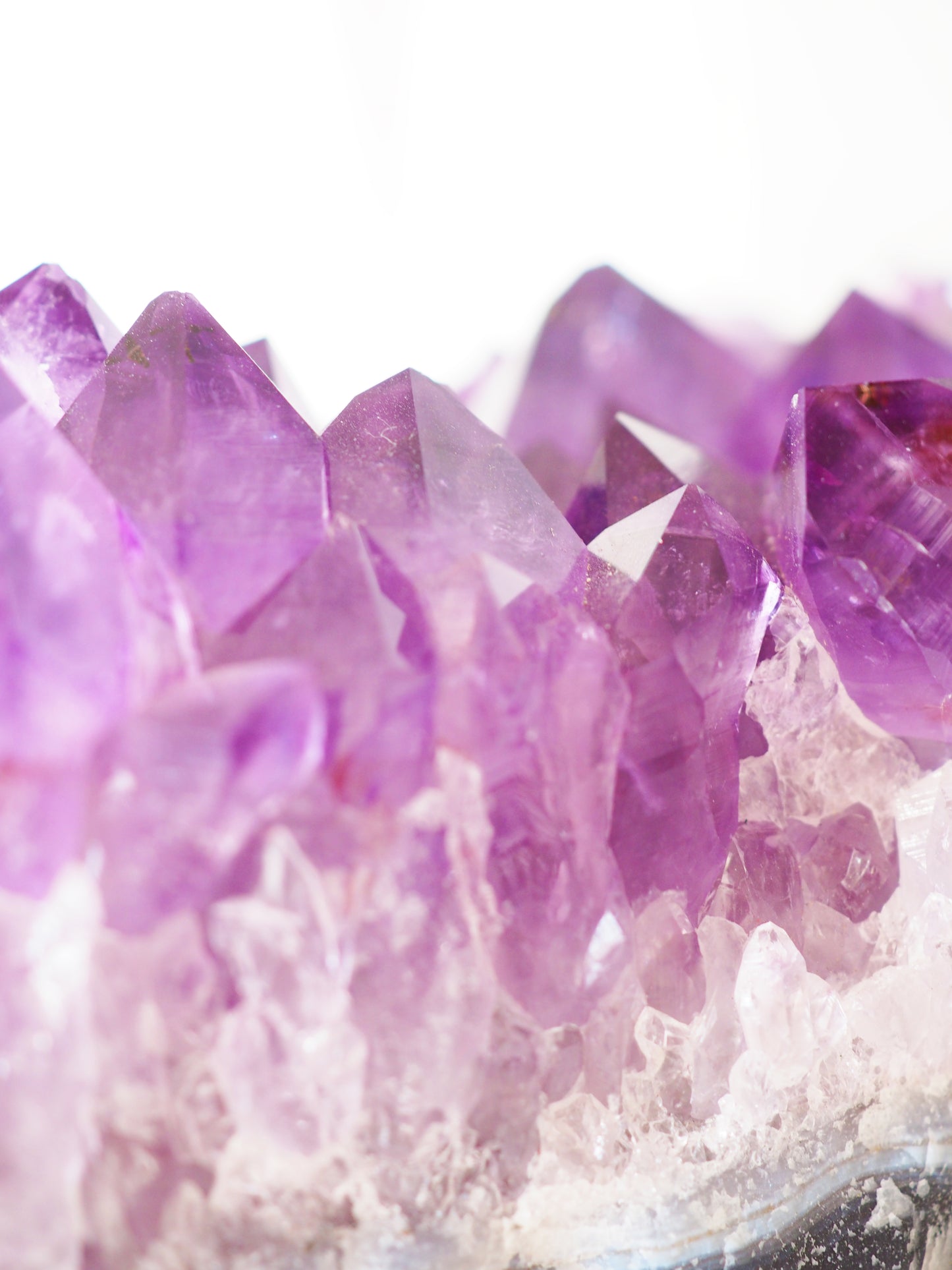 Amethyst Cluster ca. 15.5cm 538g . PARADISE COLLECTION - aus Brasilien HIGH QUALITY