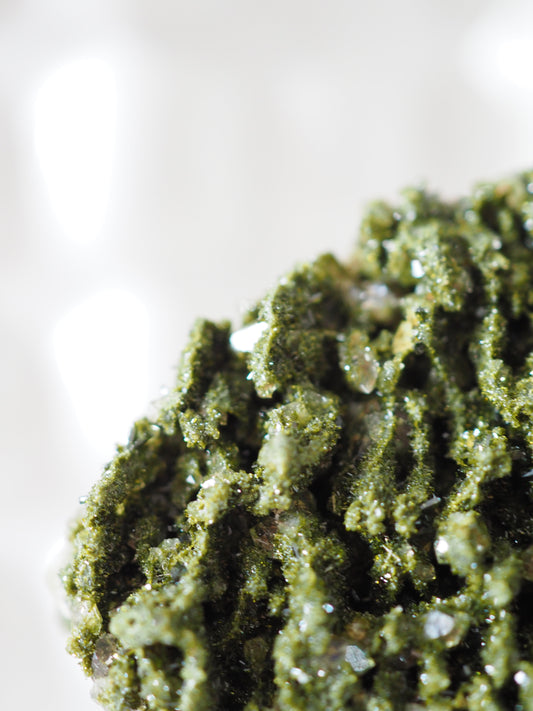 Epidot X Quarz . Forest Quartz ca. 7cm - aus Yuksekova . Hakkari. Ost Anatolien Türkei NEW FIND HIGH QUALITY