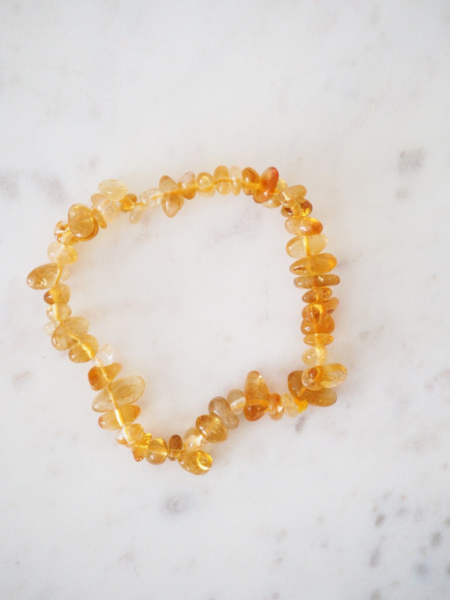 Citrin Gbr Amethyst Chips Armband . Heated Citrine Chips Bracelet - aus Brasilien HIGH QUALITY