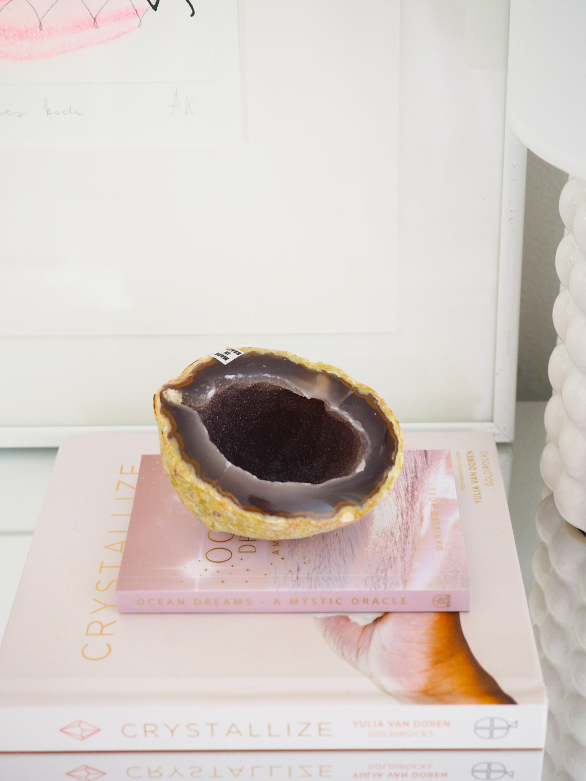 Achat Geode ca. 9 cm - aus Brasilien HIGH QUALITY Handpoliert