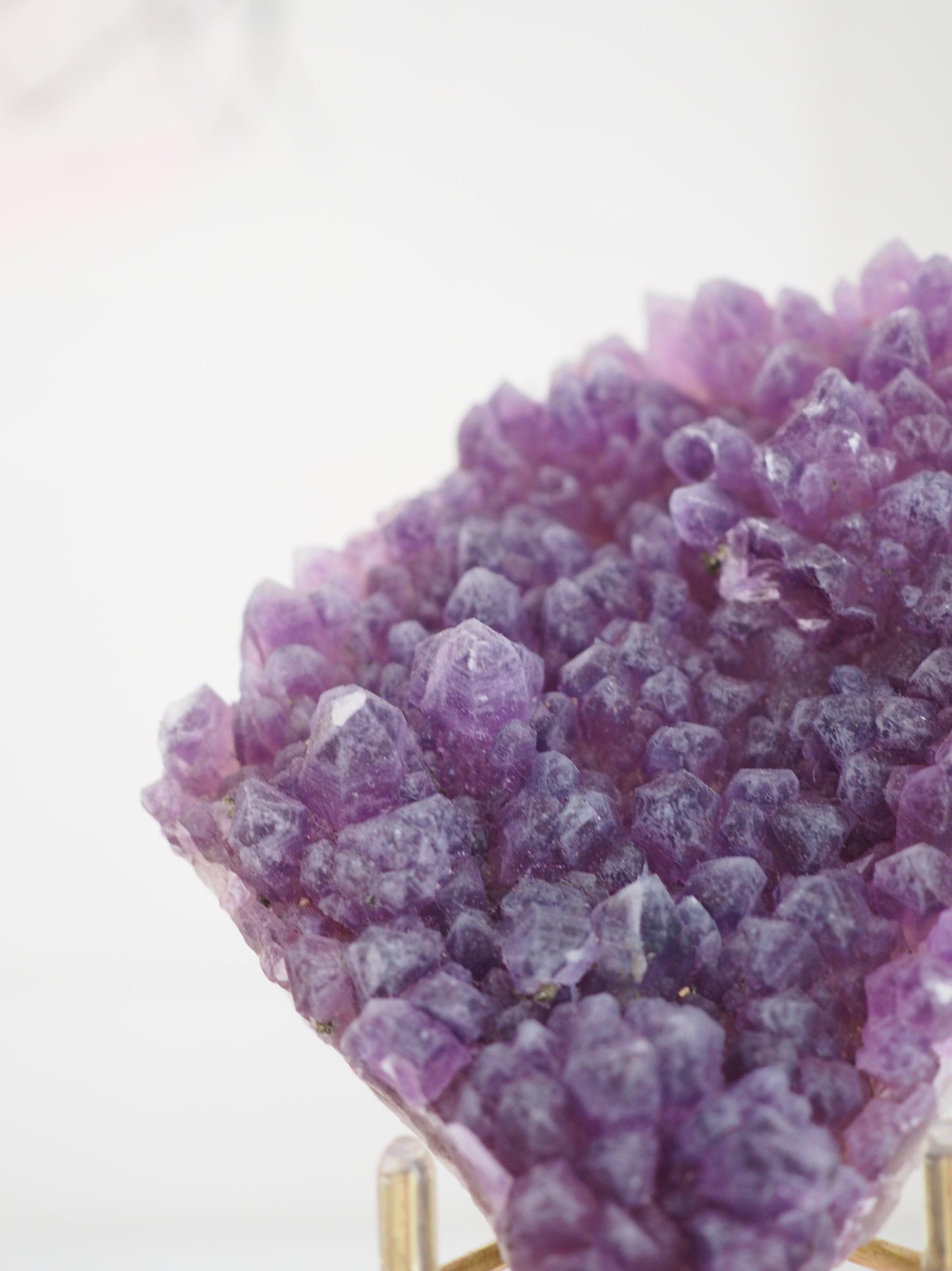 Amethyst mit Pyrit ca. 9 x 10 cm - aus Bulgarien RARE