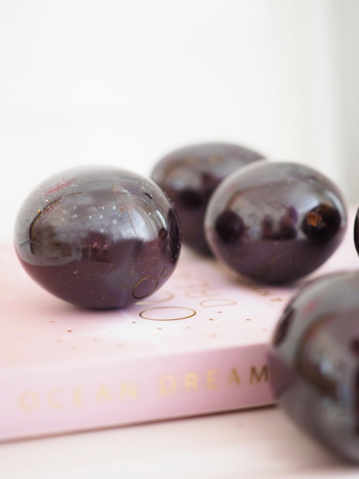 Stern Granat Chunky Trommelstein 3 - 3.5 cm - aus HIGH QUALITY RARE