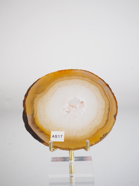 Druzy Achat Scheibe ca. 11 cm - aus Brasilien HIGH QUALITY