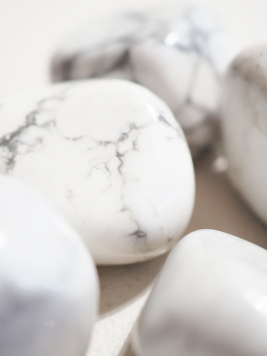 Magnesit Trommel Stein . Magnesite Tumble  ca. 3 cm -  aus Simbabwe Afrika