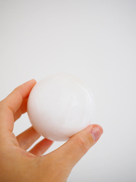 Skolescite Kugel ca. 6.2 cm - Indien HIGH QUALITY