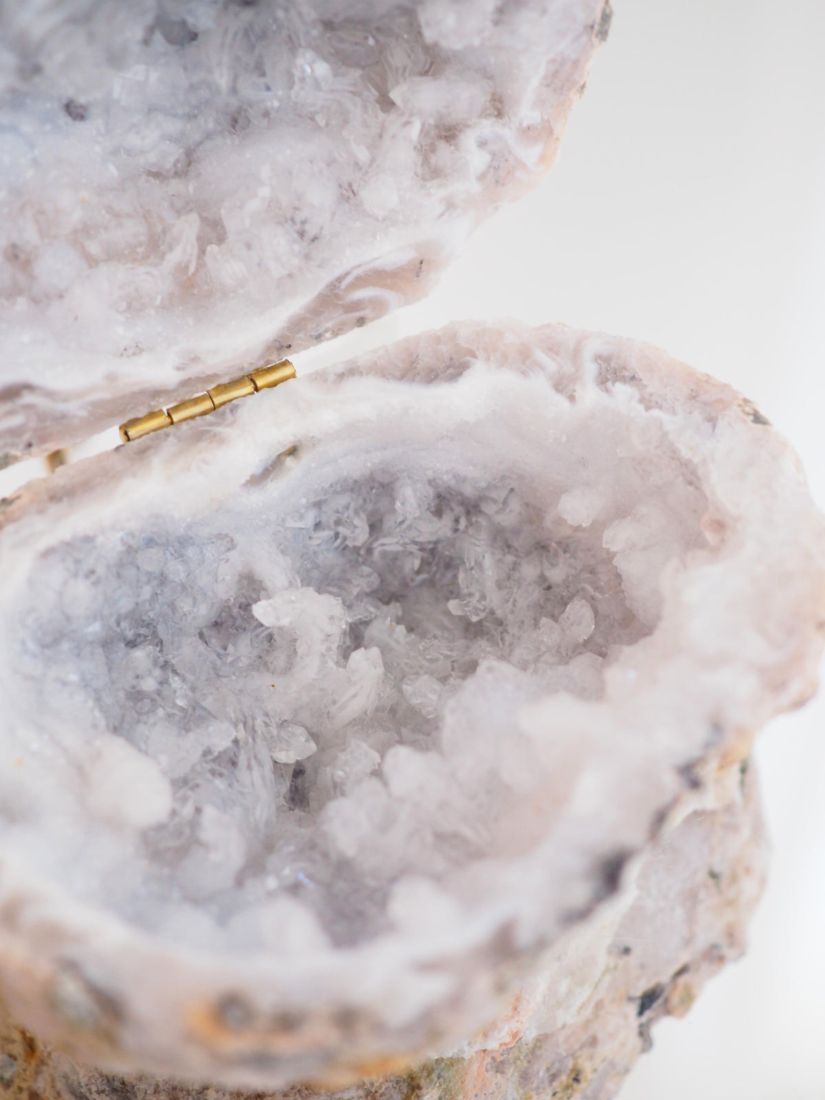 Achat Geode Druse Schatulle Box ca. 9 cm - aus Brasilien