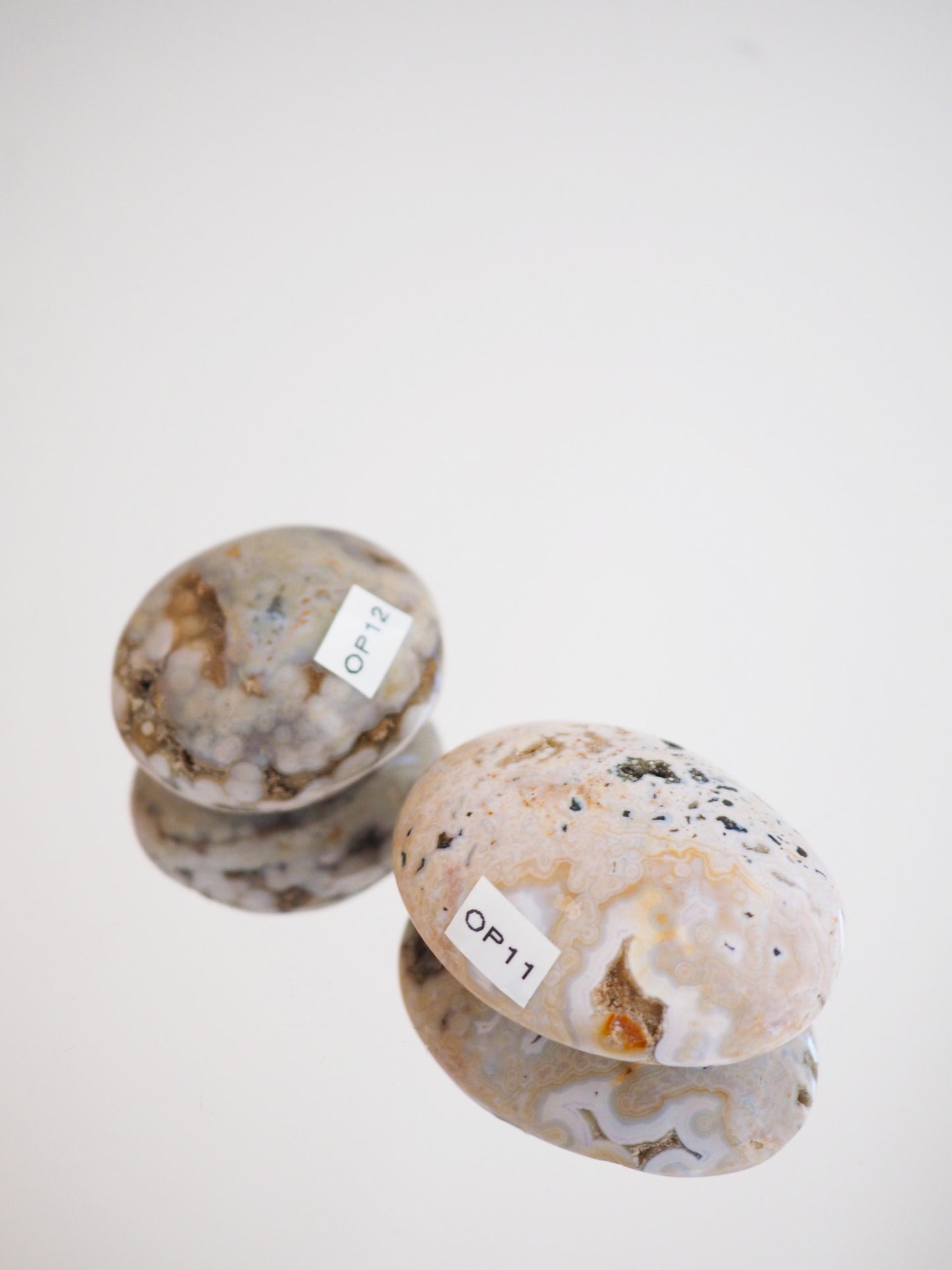 Druzy Ozean Jaspis . Ocean Jasper Palmstone Seifenstein Handstein ca. 5 - 6 cm - Madagascar