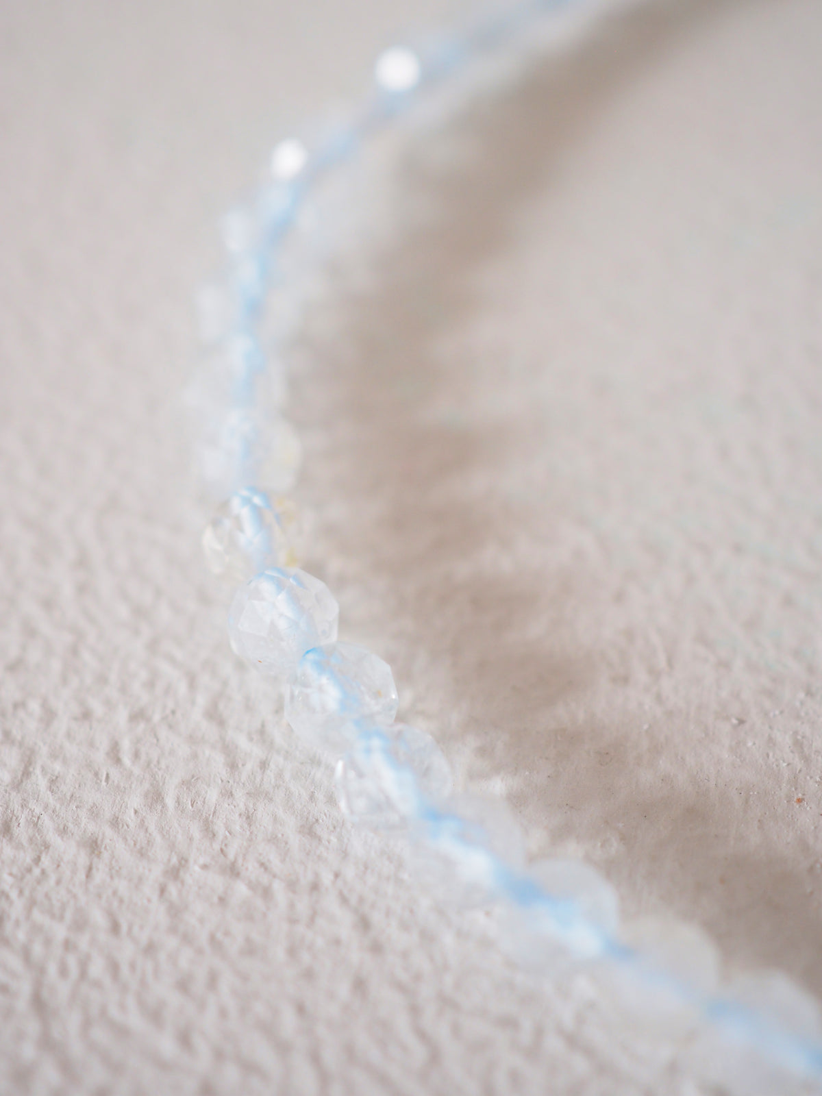 Weißer Topaz Armband Facettiert ca. 4 mm - aus xx HIGH QUALITY