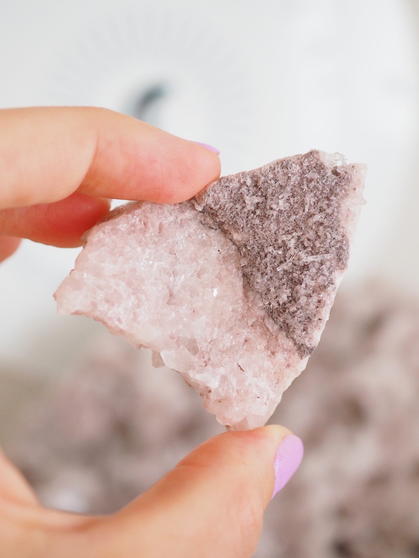 Sacred Pink Lemurian ca. xx cm - aus Santander. Colombia RARE HIGH QUALITY