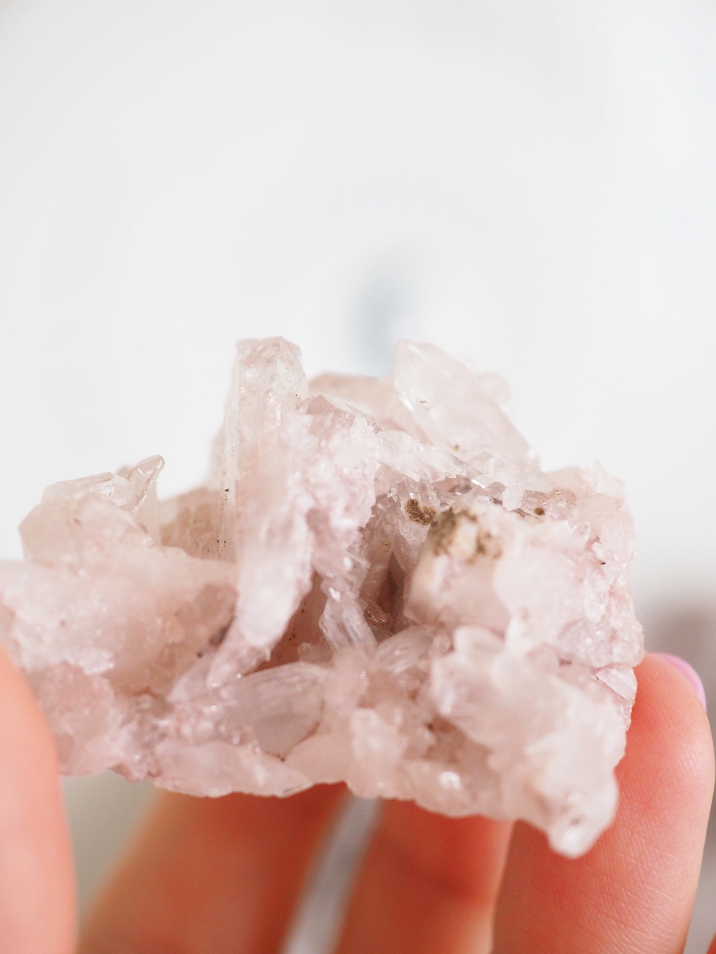 Sacred Pink Lemurian ca. xx cm - aus Santander. Colombia RARE HIGH QUALITY