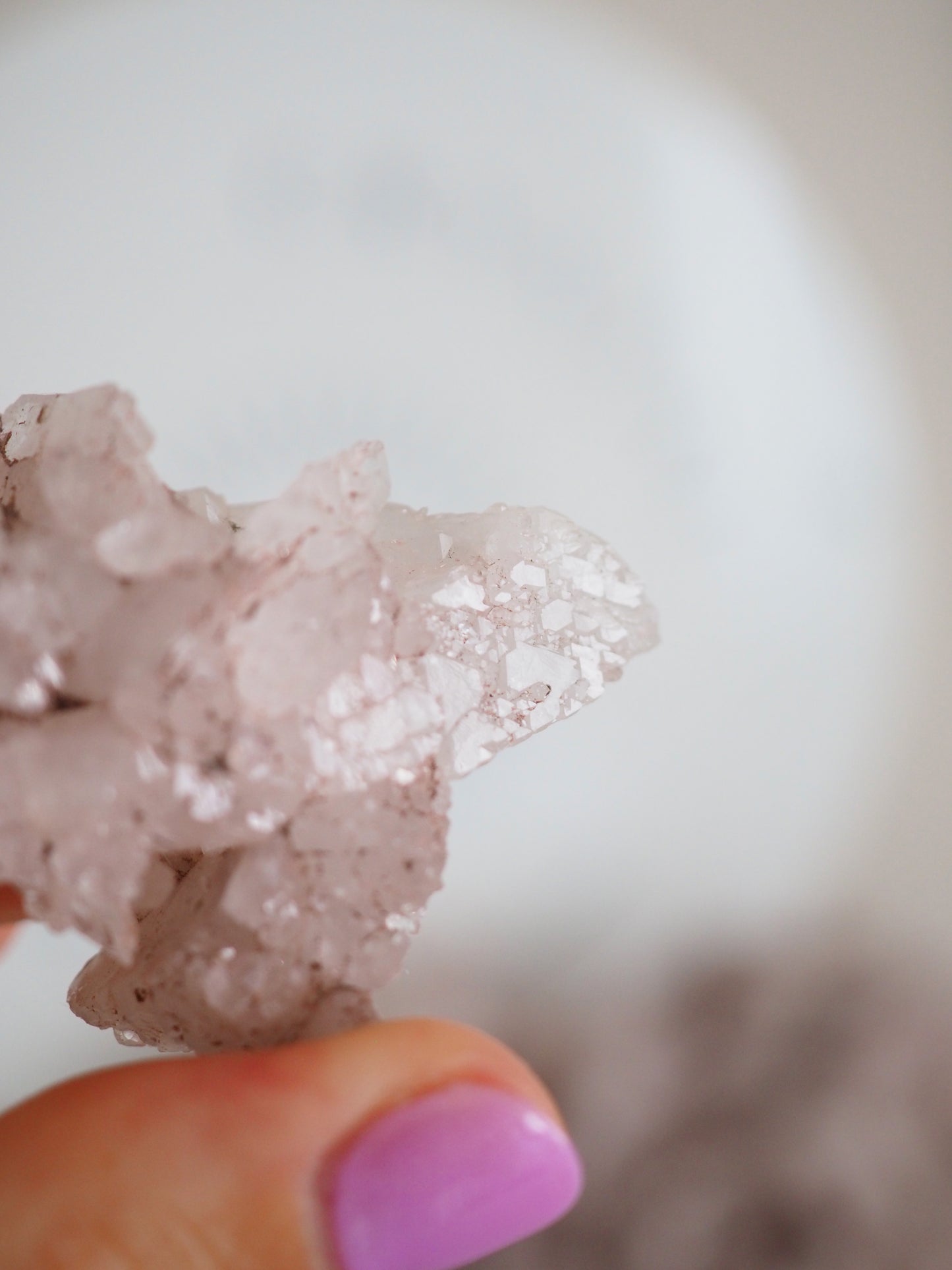 Sacred Pink Lemurian ca. xx cm - aus Santander. Colombia RARE HIGH QUALITY