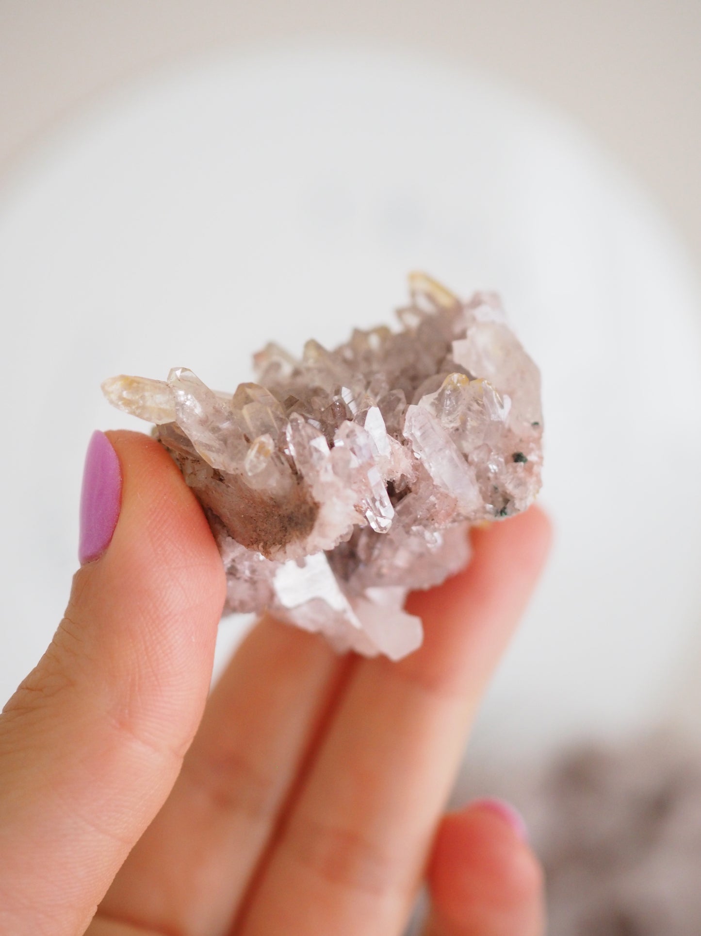 Sacred Pink Lemurian ca. xx cm - aus Santander. Colombia RARE HIGH QUALITY