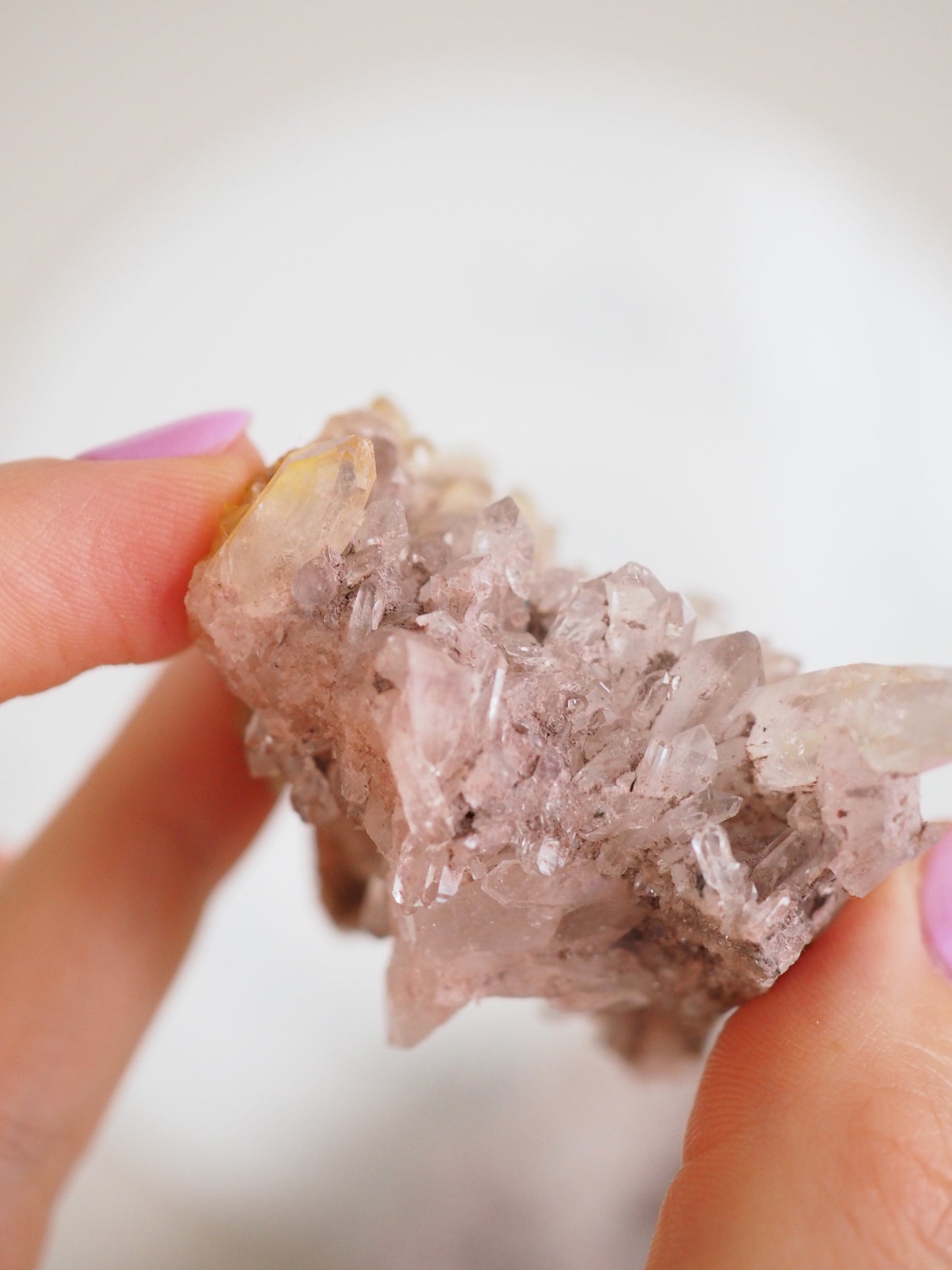 Sacred Pink Lemurian ca. xx cm - aus Santander. Colombia RARE HIGH QUALITY