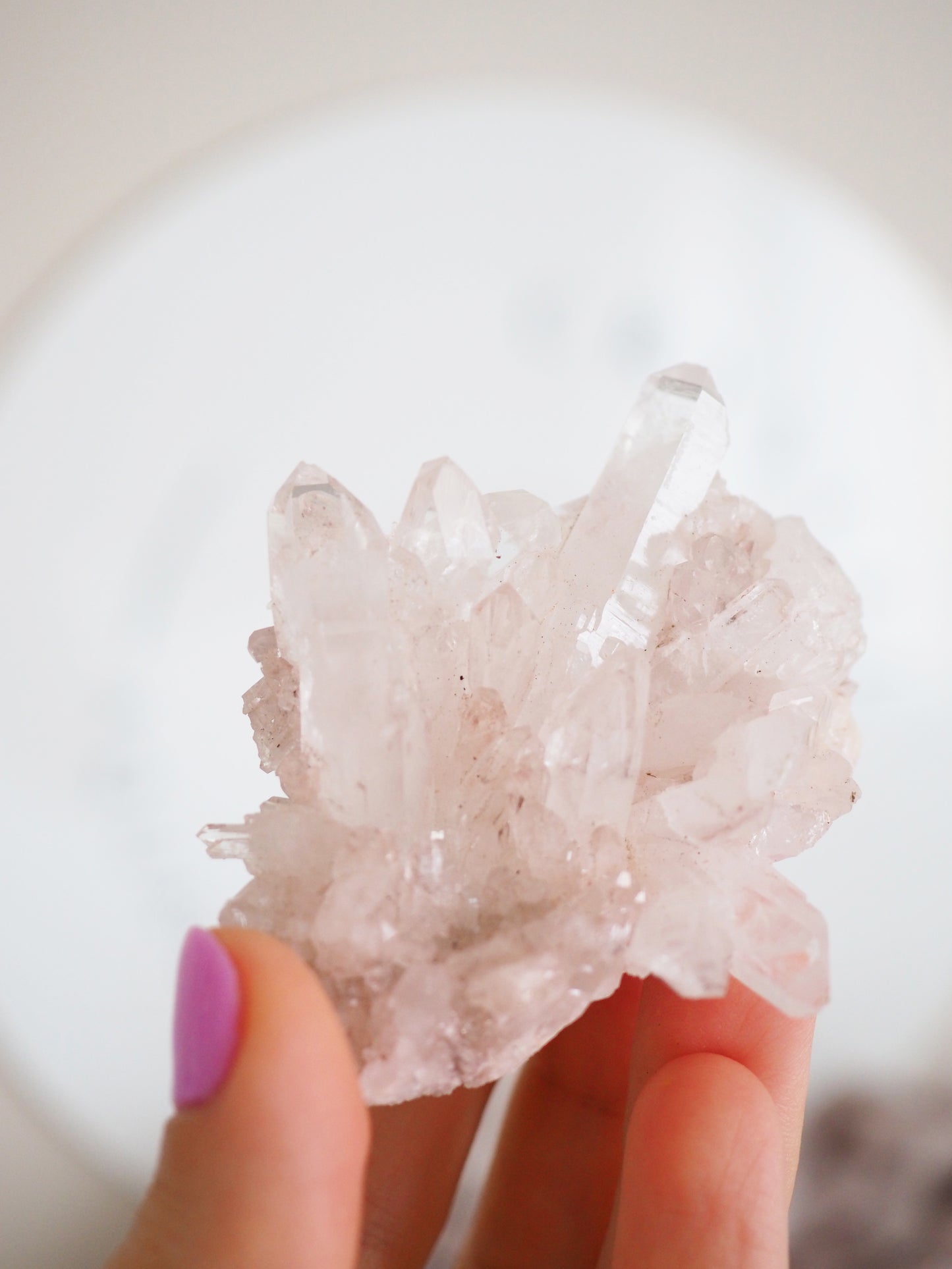 Sacred Pink Lemurian ca. xx cm - aus Santander. Colombia RARE HIGH QUALITY