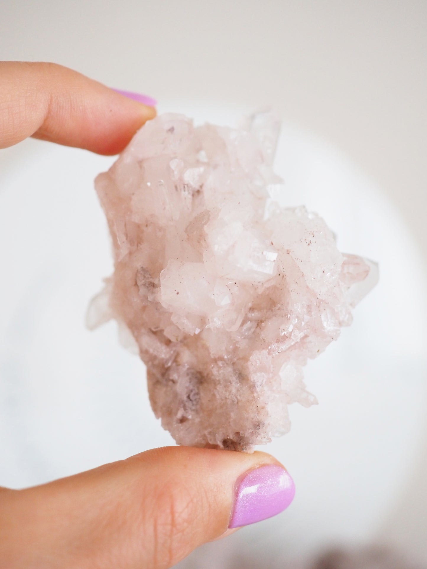 Sacred Pink Lemurian ca. xx cm - aus Santander. Colombia RARE HIGH QUALITY
