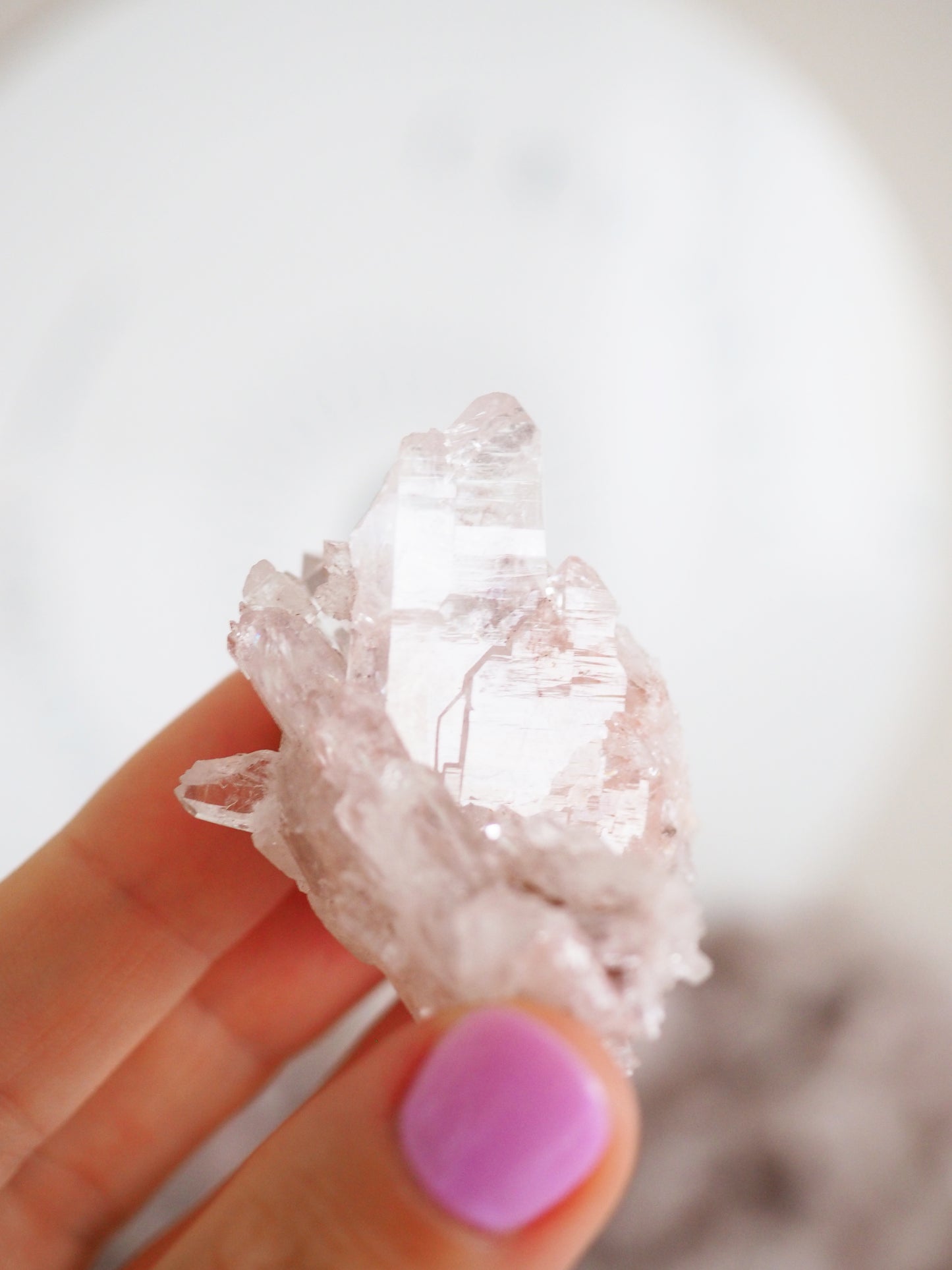 Sacred Pink Lemurian ca. xx cm - aus Santander. Colombia RARE HIGH QUALITY