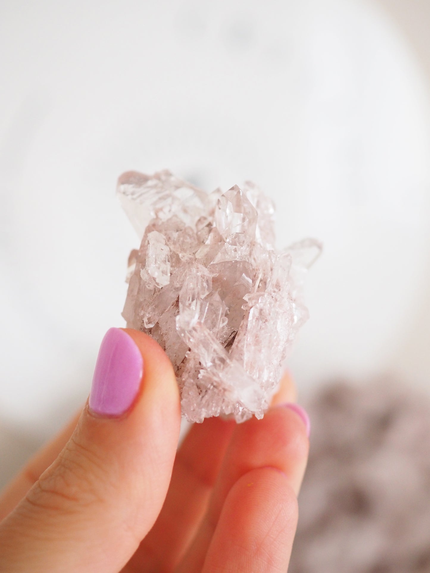 Sacred Pink Lemurian ca. xx cm - aus Santander. Colombia RARE HIGH QUALITY