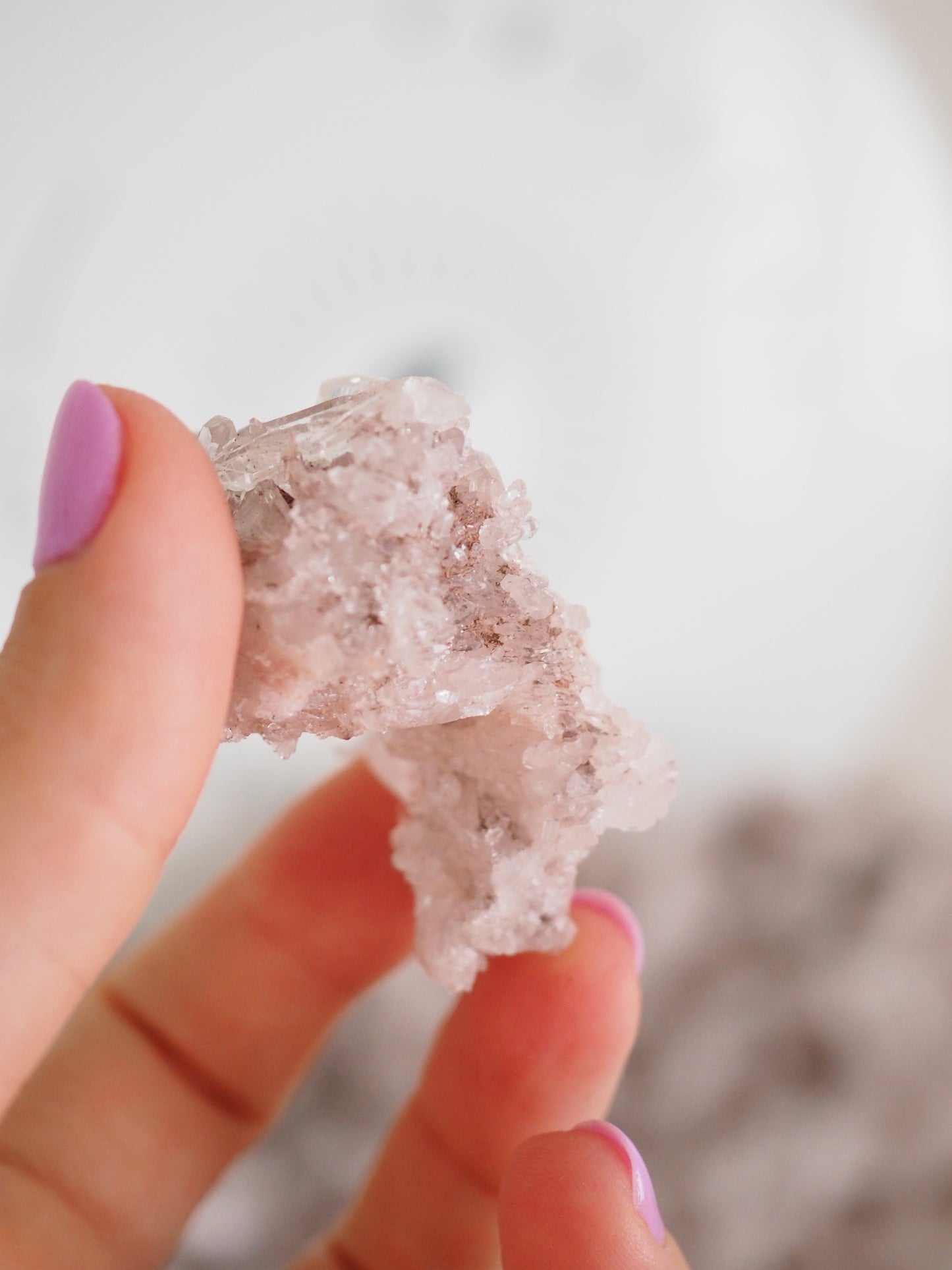 Sacred Pink Lemurian ca. xx cm - aus Santander. Colombia RARE HIGH QUALITY