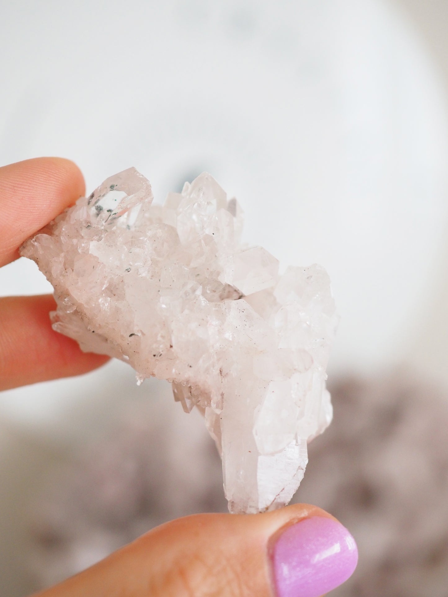 Sacred Pink Lemurian ca. xx cm - aus Santander. Colombia RARE HIGH QUALITY