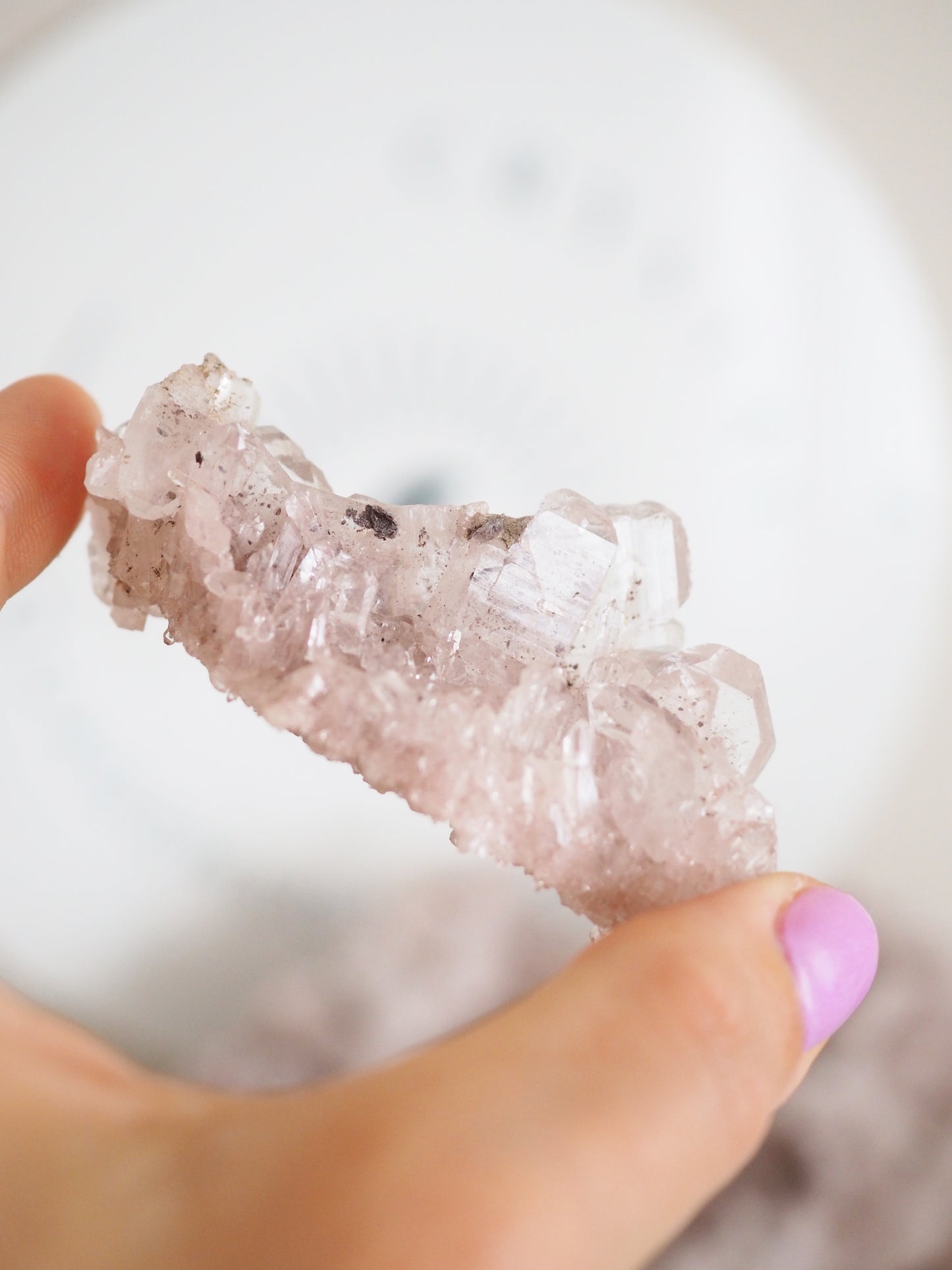 Sacred Pink Lemurian ca. xx cm - aus Santander. Colombia RARE HIGH QUALITY