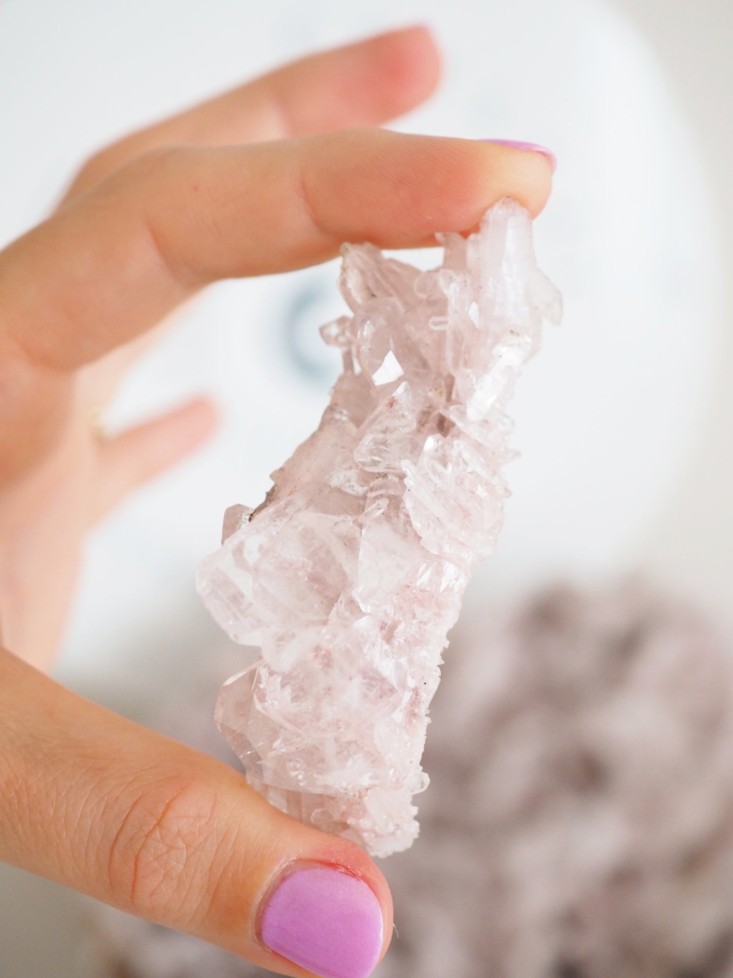 Sacred Pink Lemurian ca. xx cm - aus Santander. Colombia RARE HIGH QUALITY