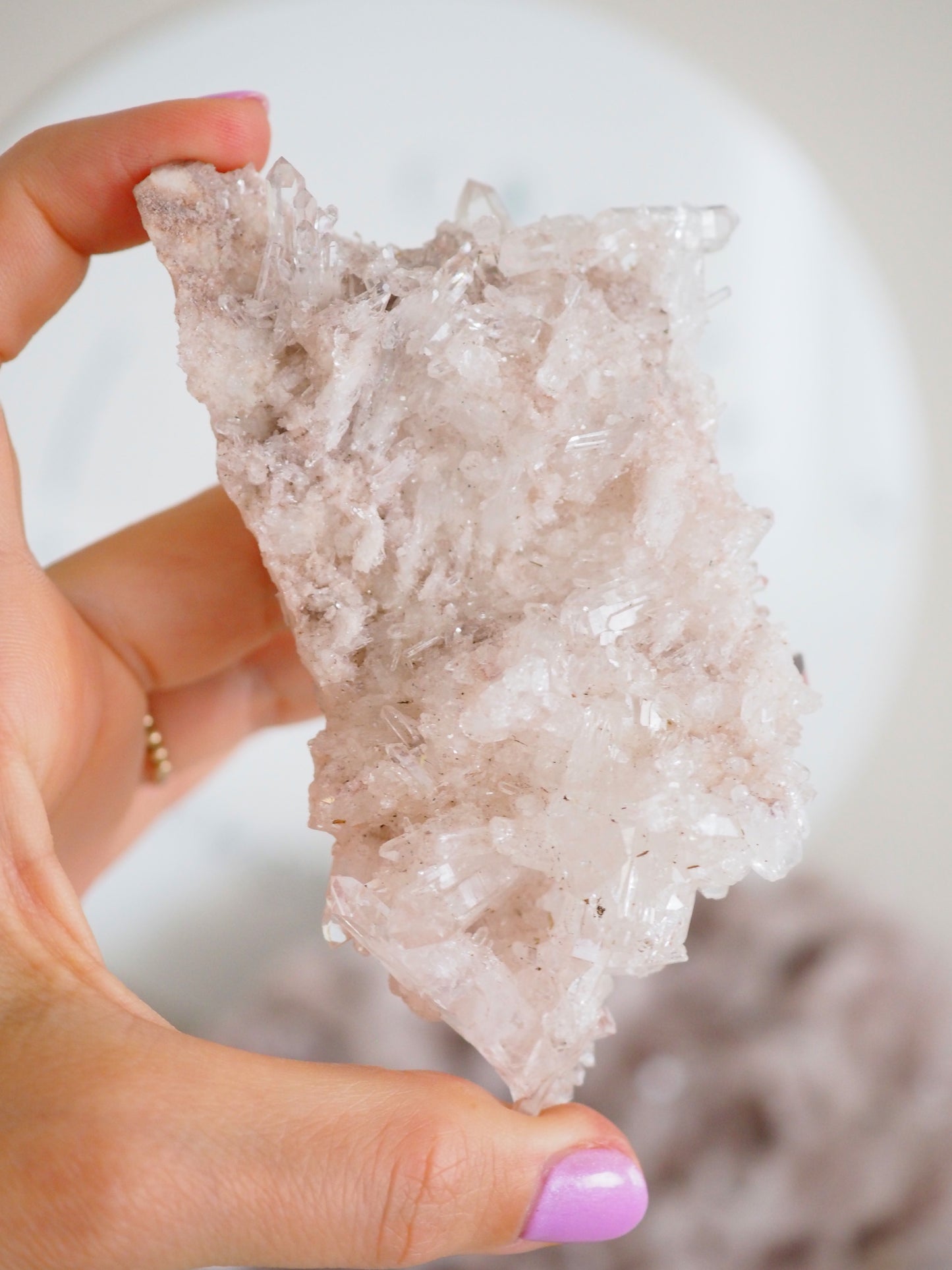 Sacred Pink Lemurian ca. xx cm - aus Santander. Colombia RARE HIGH QUALITY