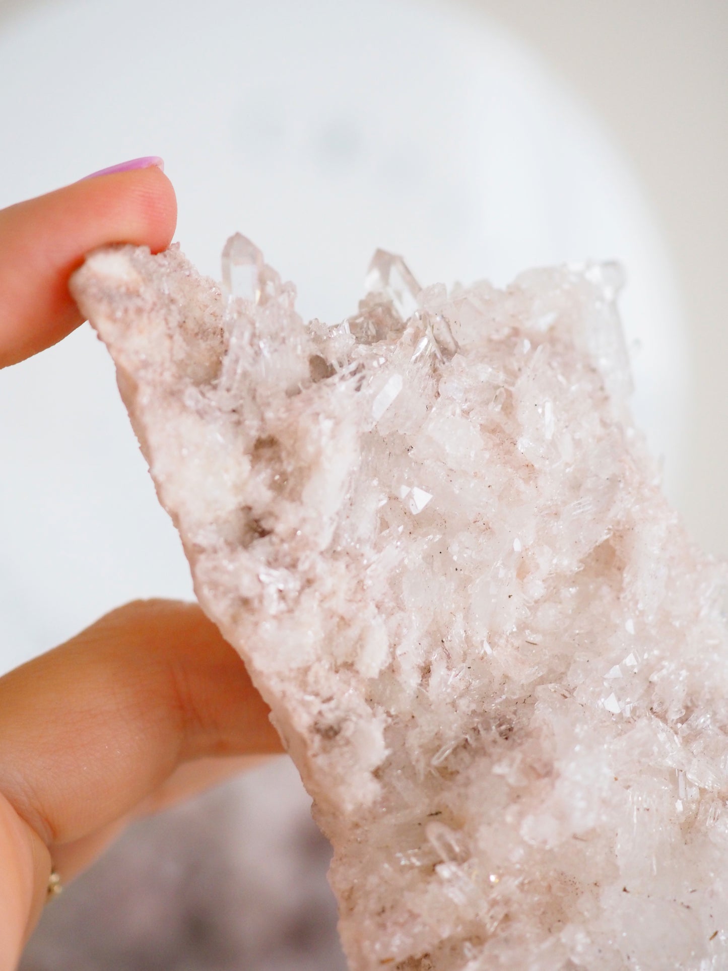 Sacred Pink Lemurian ca. xx cm - aus Santander. Colombia RARE HIGH QUALITY