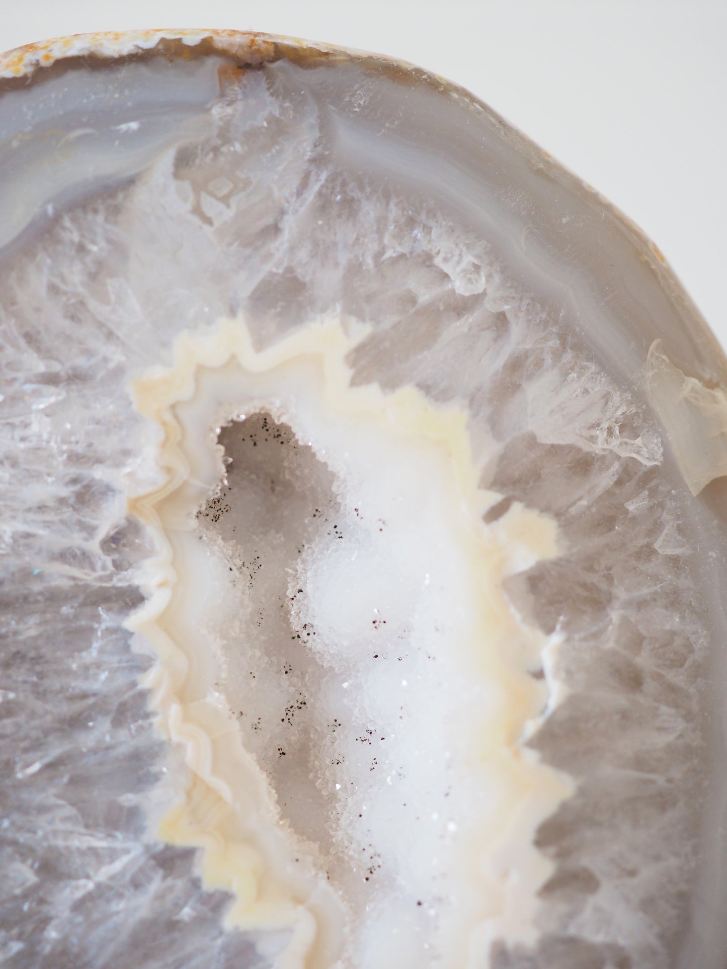 Achat Geode auf Ständer . Halter ca xx cm - aus Brasilien