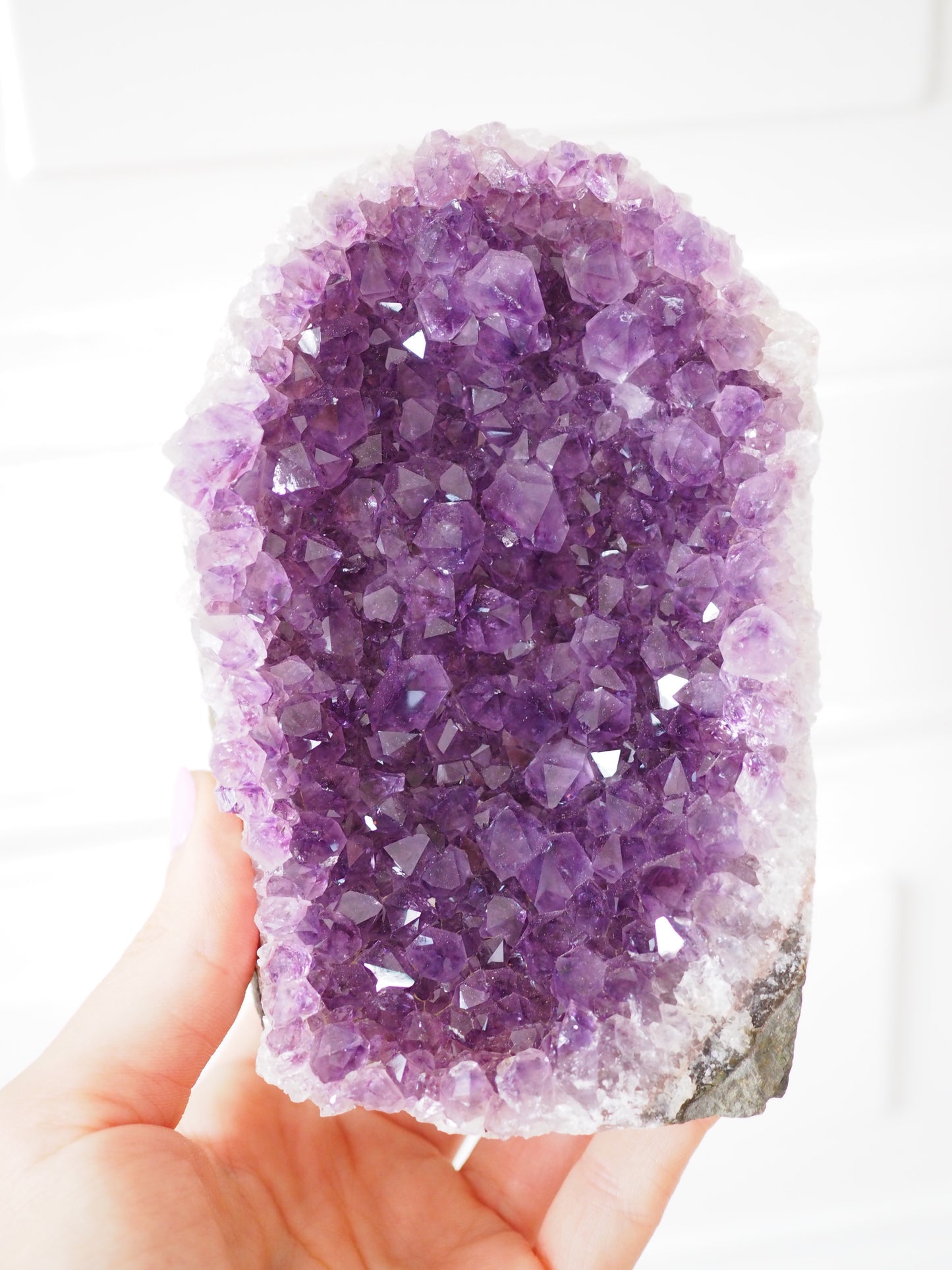 Amethyst Cut Base ca 13 cm 1.022g - aus Brasilien HIGH QUALITY