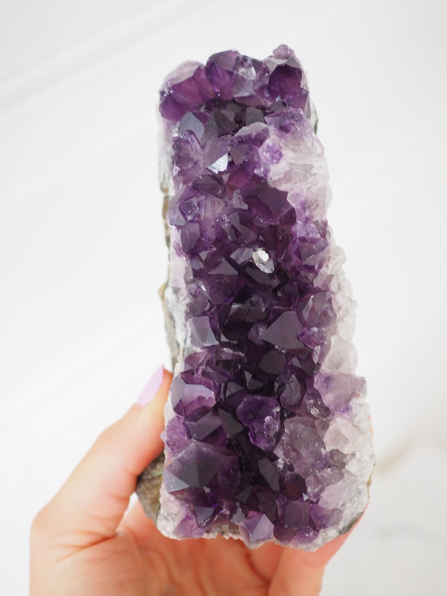 Amethyst Cut Base ca 13 cm 750g - aus Brasilien HIGH QUALITY