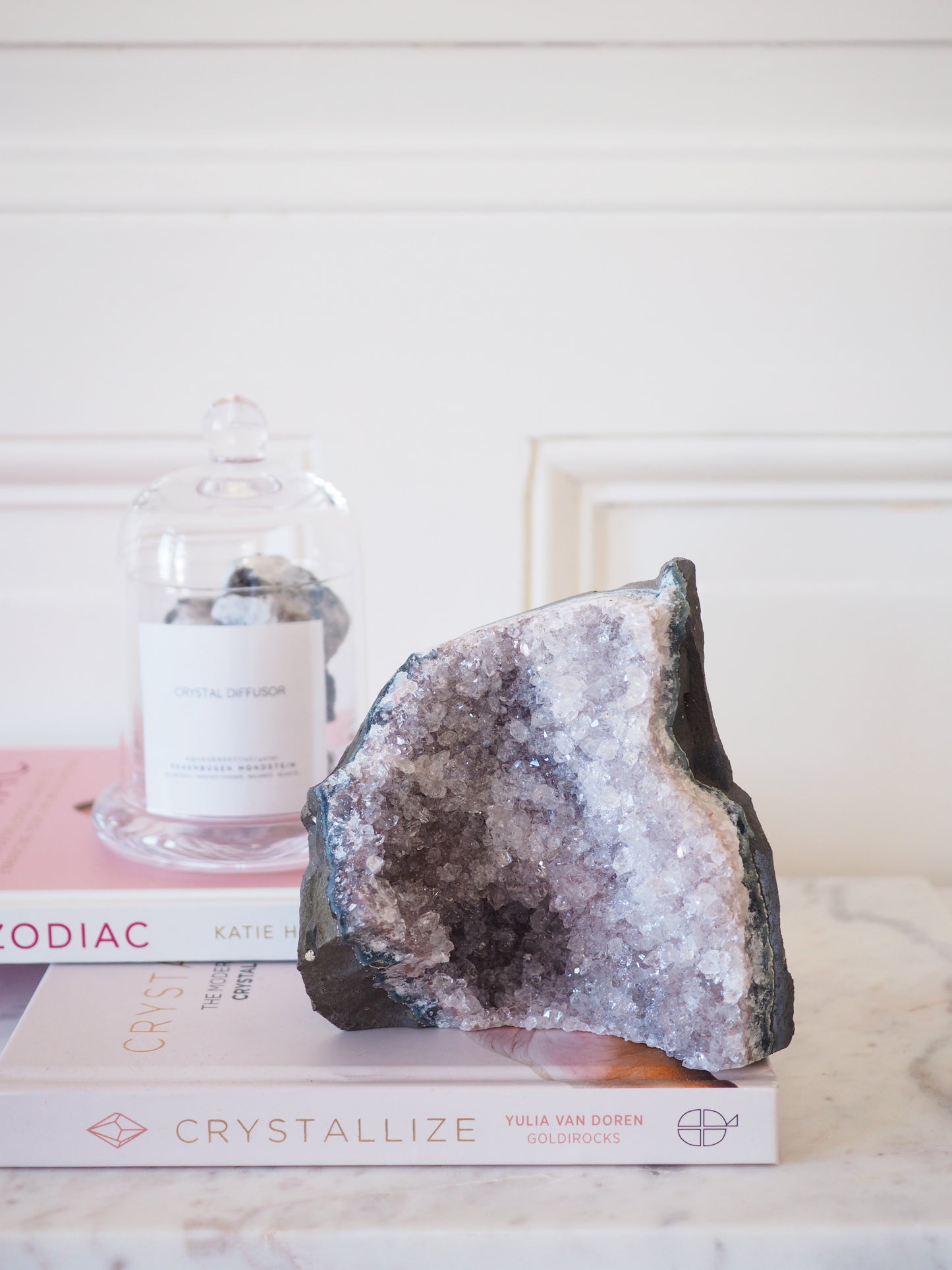 Lavendel Amethyst Cluster . ca xxcm xxg - aus Uruguay