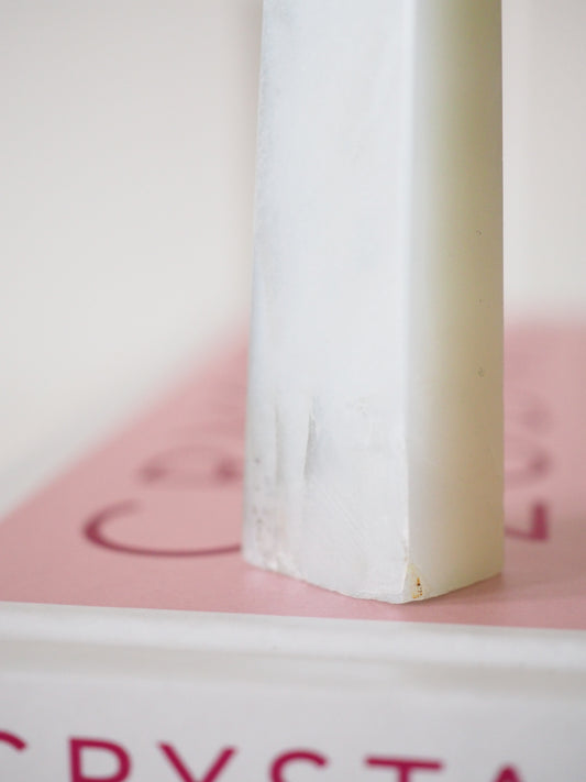 UNHAPPY Salbei Mondstein Spitze . Sage Moonstone ca. - aus India RARE