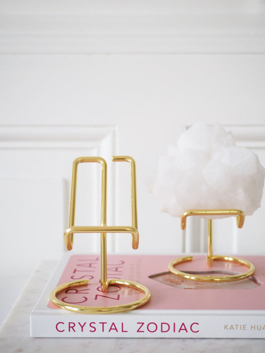 Mineralien Display . Halter - Gold COLOR