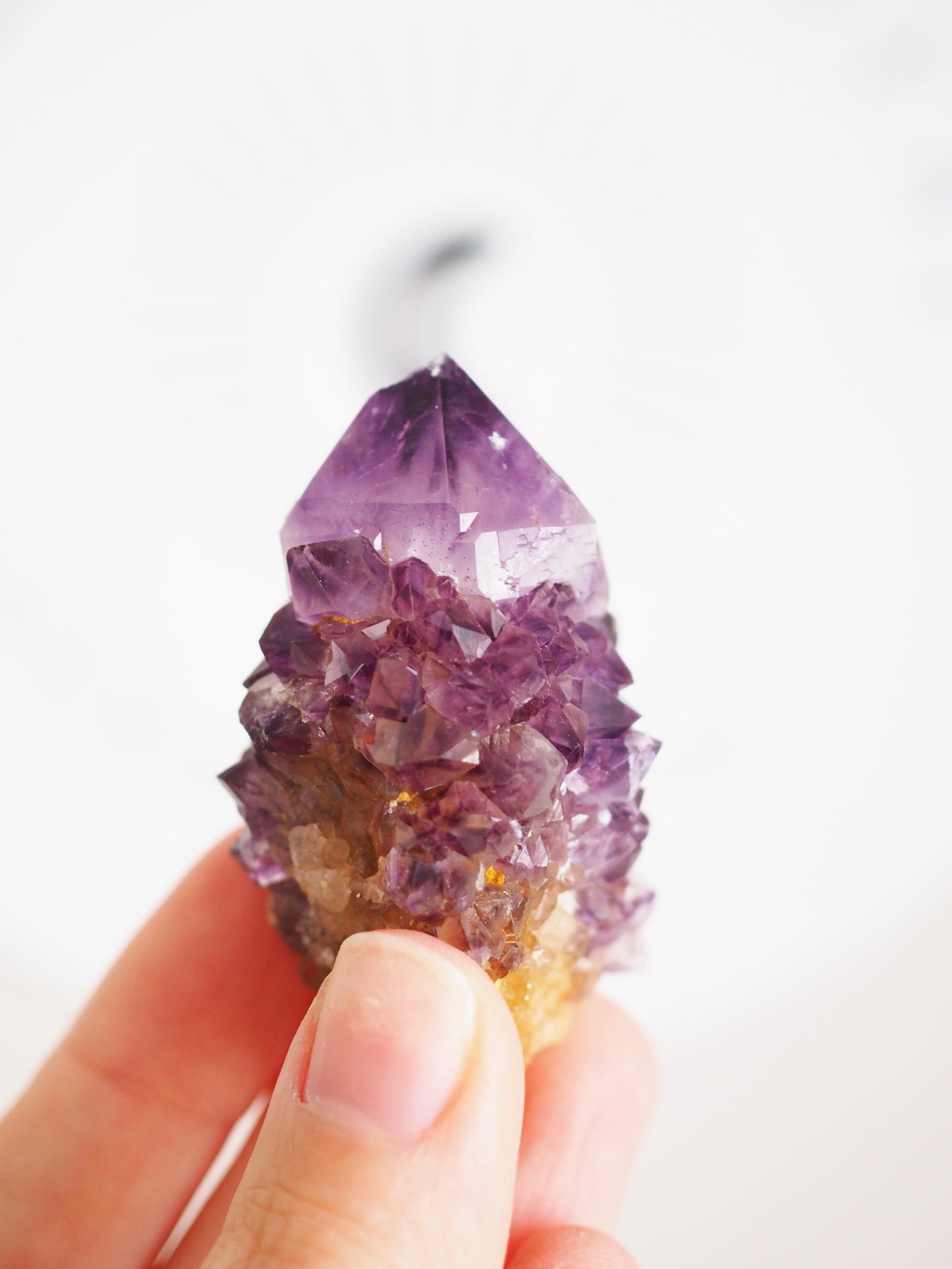 Kaktus Quarz Deep Violett . Spirit Quarz - aus Boekenhouthoek. Mpumalanga. Südafrika HIGH QUALITY