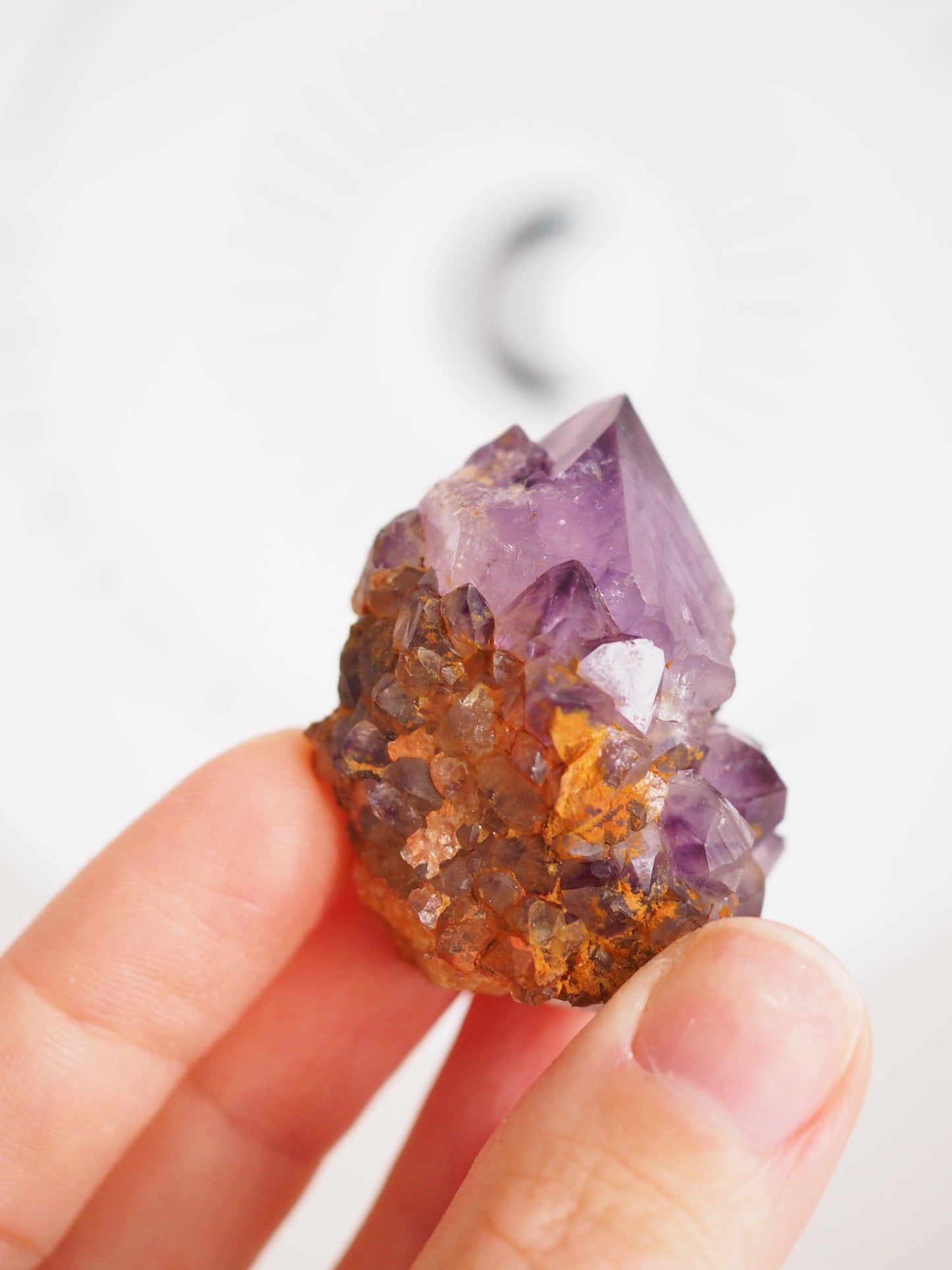 Kaktus Quarz Deep Violett . Spirit Quarz - aus Boekenhouthoek. Mpumalanga. Südafrika HIGH QUALITY