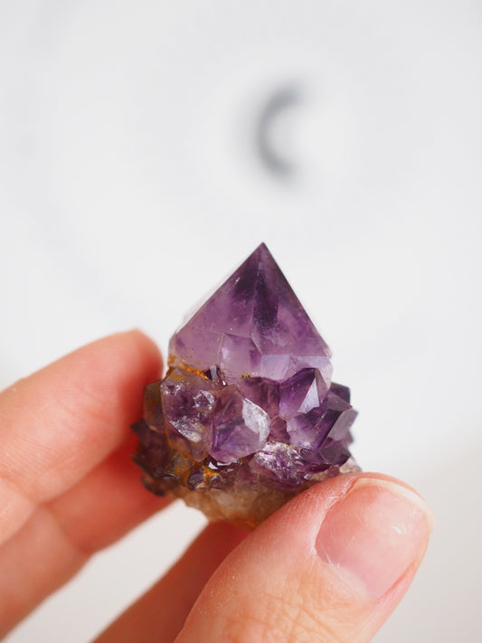 Kaktus Quarz Deep Violett . Spirit Quarz - aus Boekenhouthoek. Mpumalanga. Südafrika HIGH QUALITY