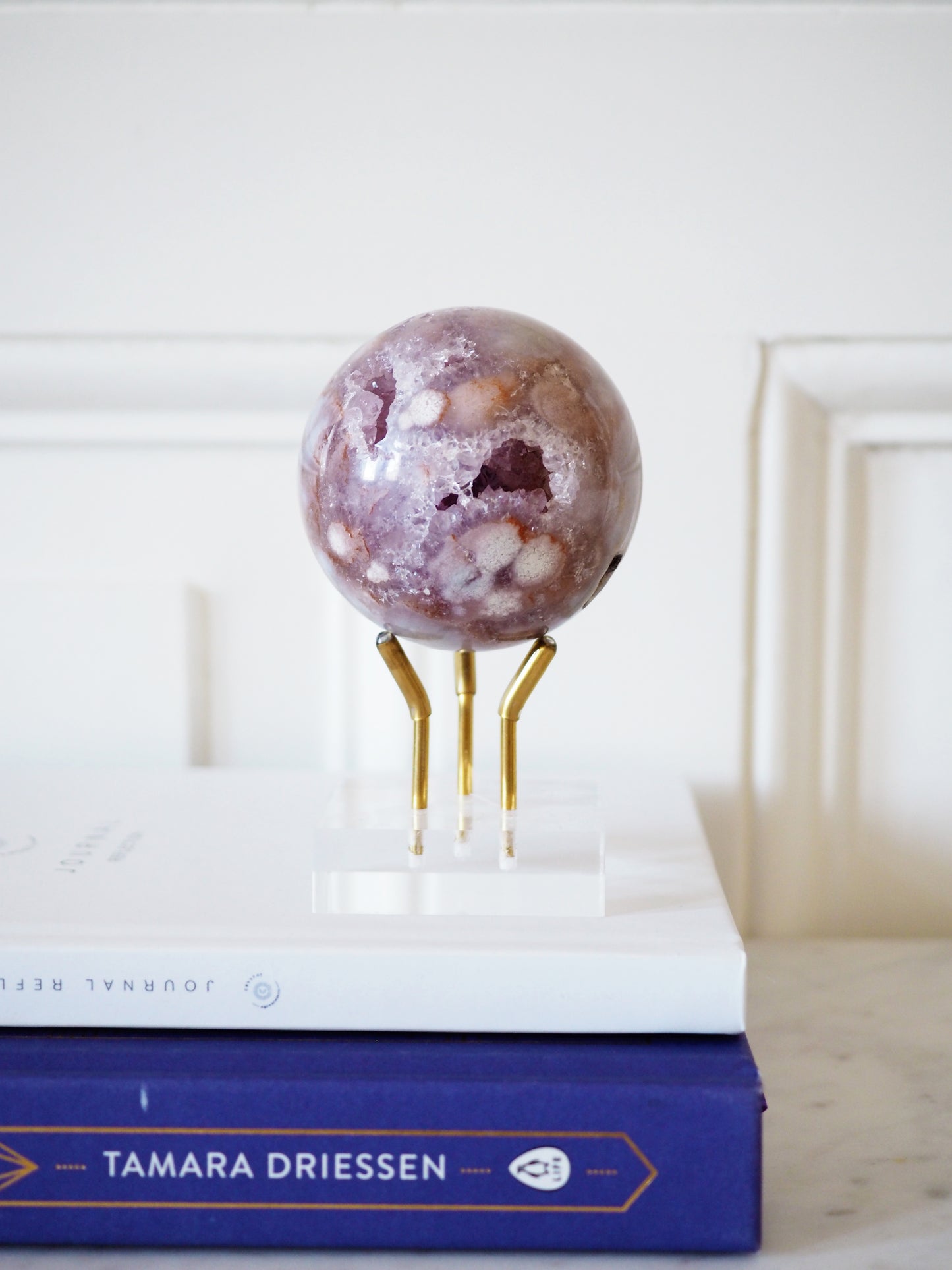 Pink Amethyst . Amethyst Blumen Achat Kugel . Sphere ca. xxcm. PARADIESE COLLECTION - aus Brasilien HIGH QUALITY