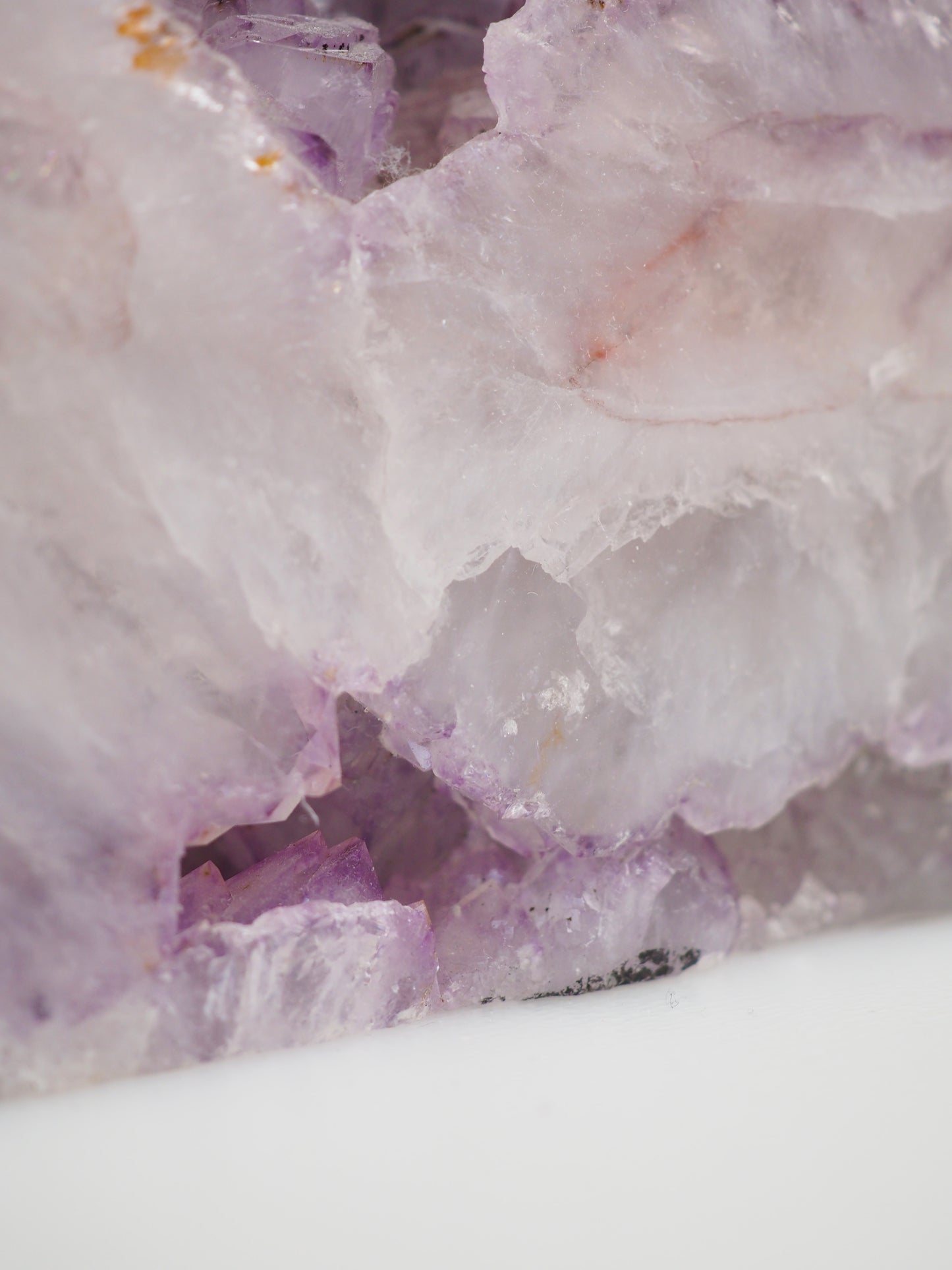 Flieder Violette Amethyst Geoden PAAR mit Kathedralen Kristallen & Amethyst Blumen ca. xx cm 14 Kg . PARADISE COLLECTION - aus Brasilien HIGH QUALITY