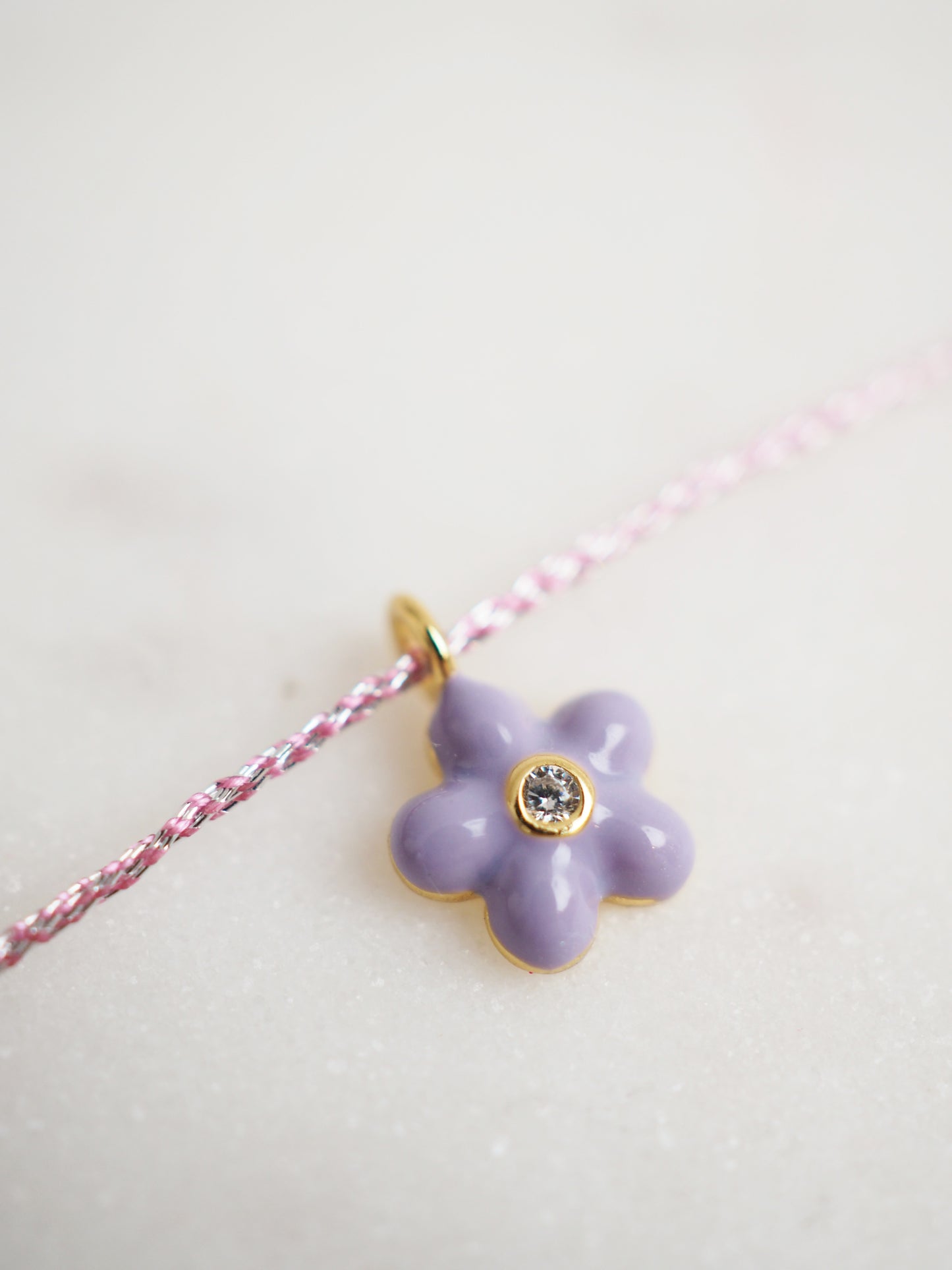 Blume Armband MIRACLE CANDY COLLECTION - 925 Sterlingsilber vergoldet mit Zirkonia